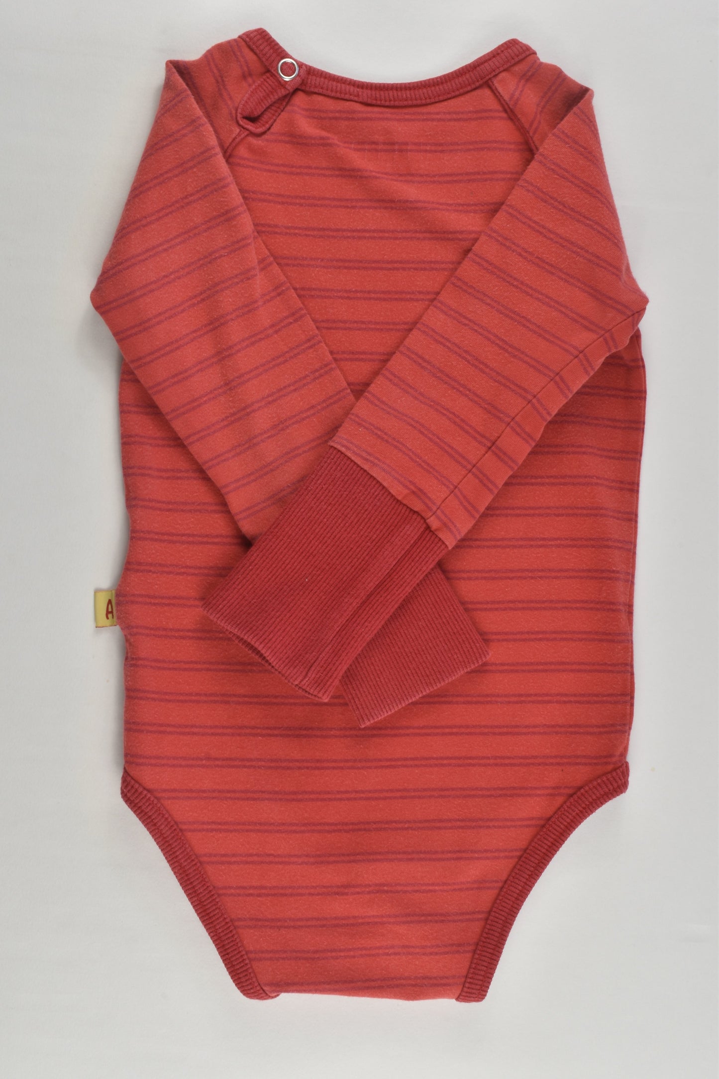 Alba Baby (Alba of Denmark) Size 1 (86 cm) Striped Panda Bodysuit