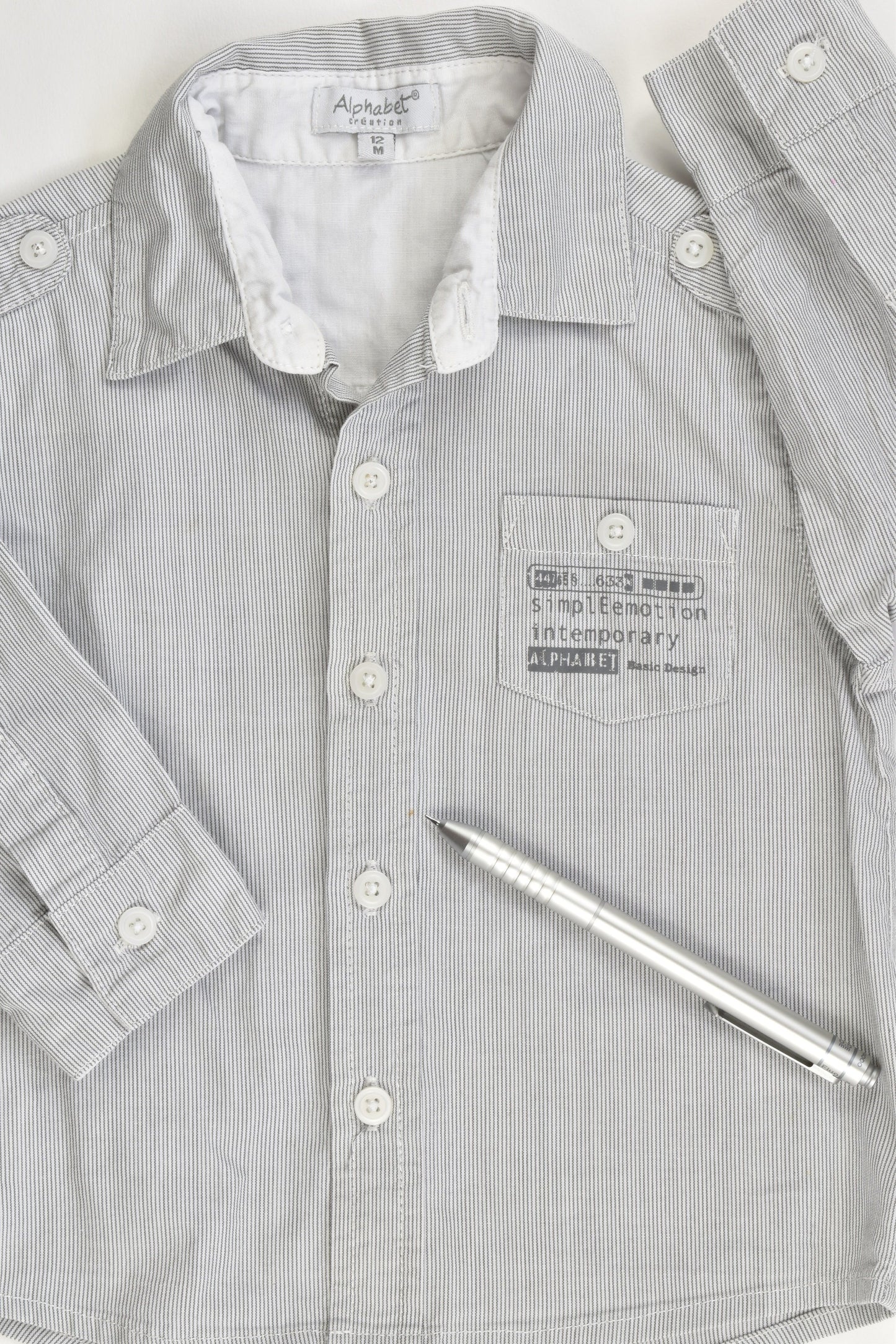 Alphabet Création Size 12 months (0) Collared Shirt