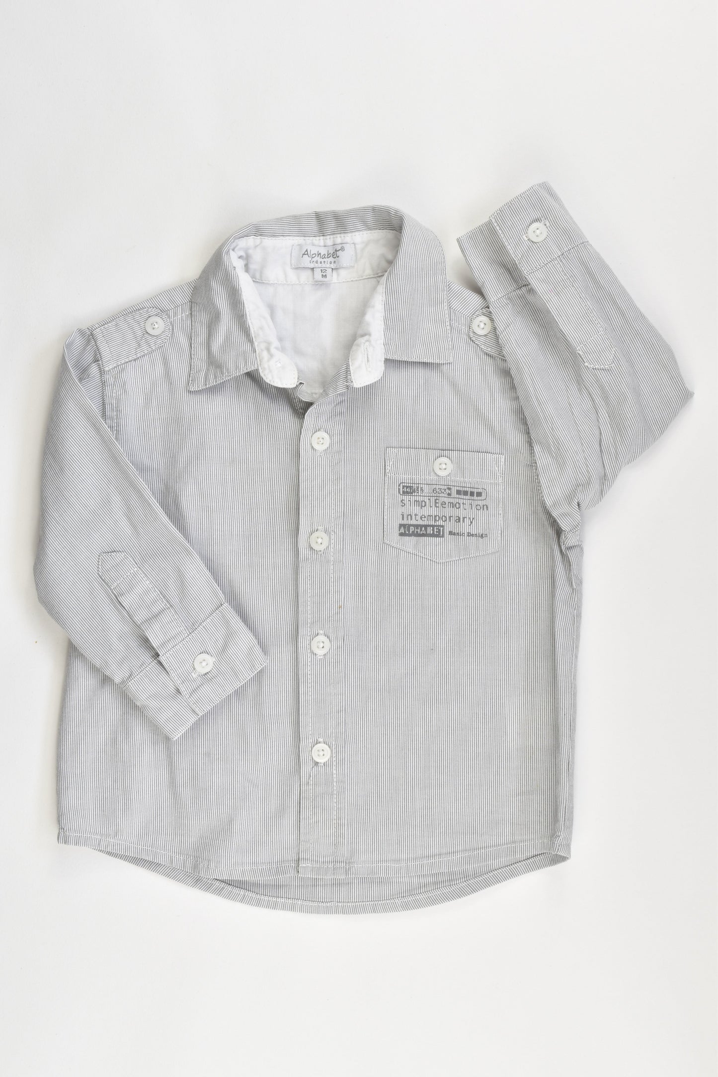 Alphabet Création Size 12 months (0) Collared Shirt