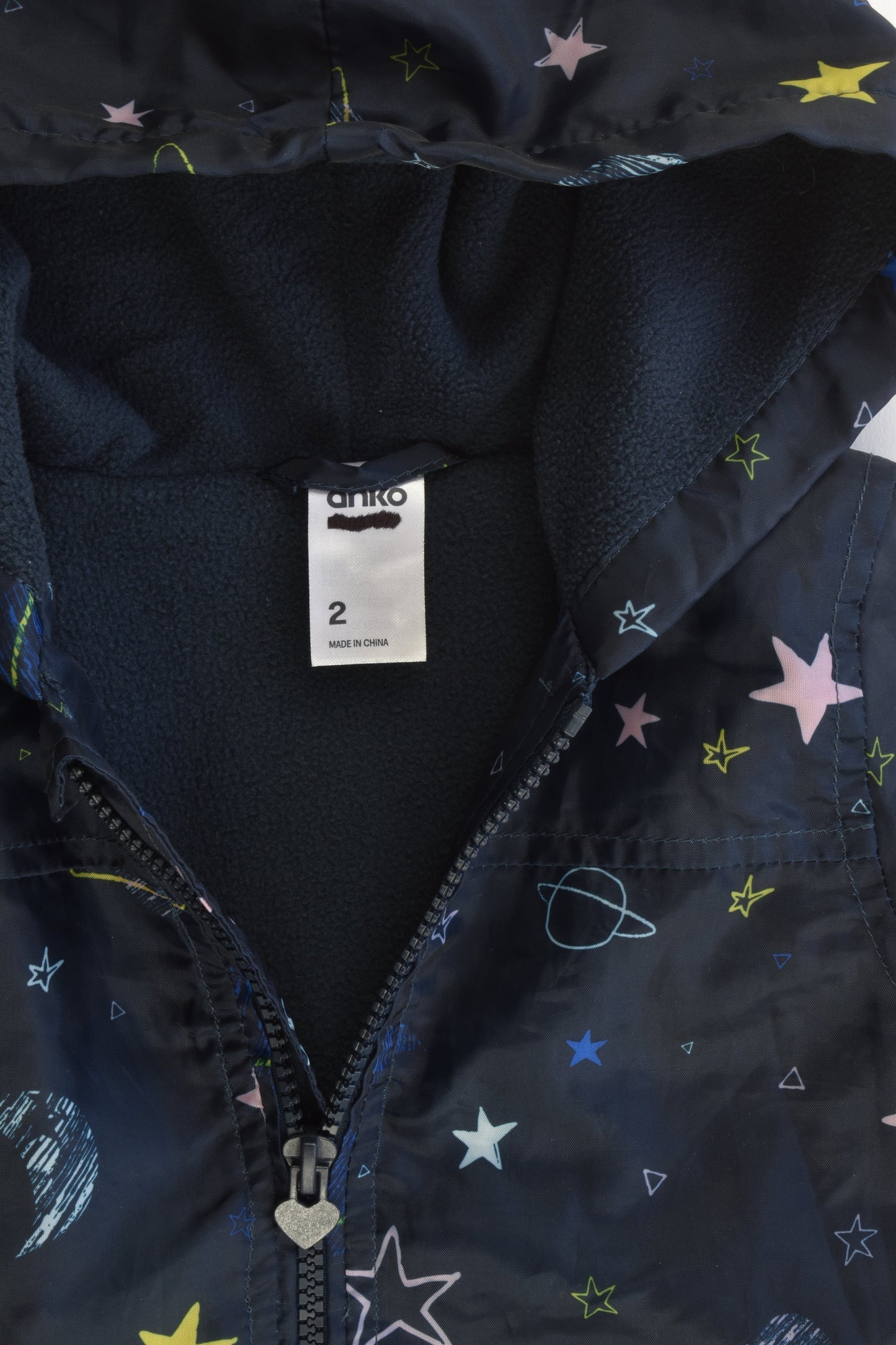 Anko Size 2 Fleece Lined Jacket