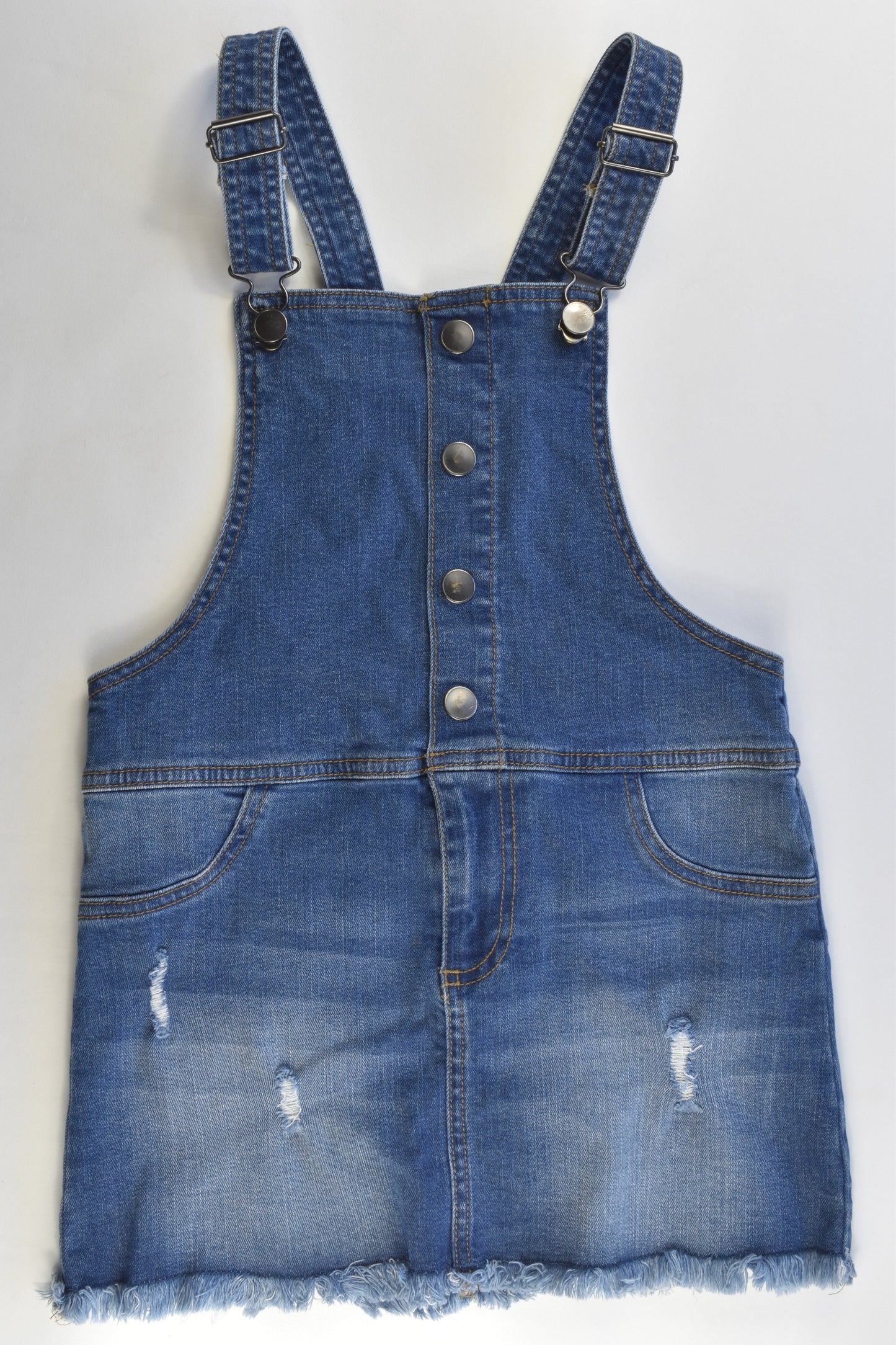 B Collection Size 8 Stretchy Denim Dress