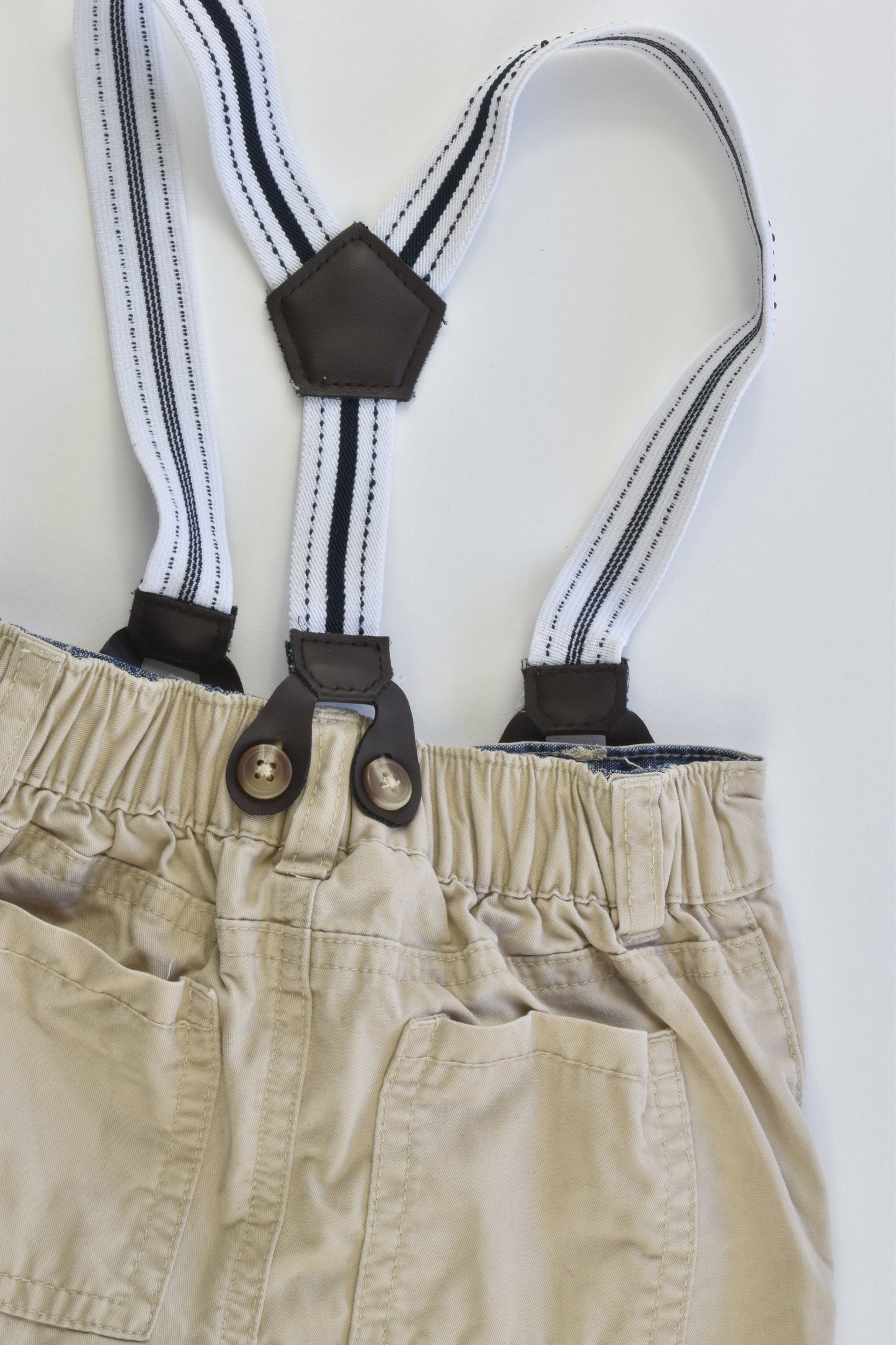 BabiesRus Size 00 (6-9 months, 68 cm) Suspender Pants