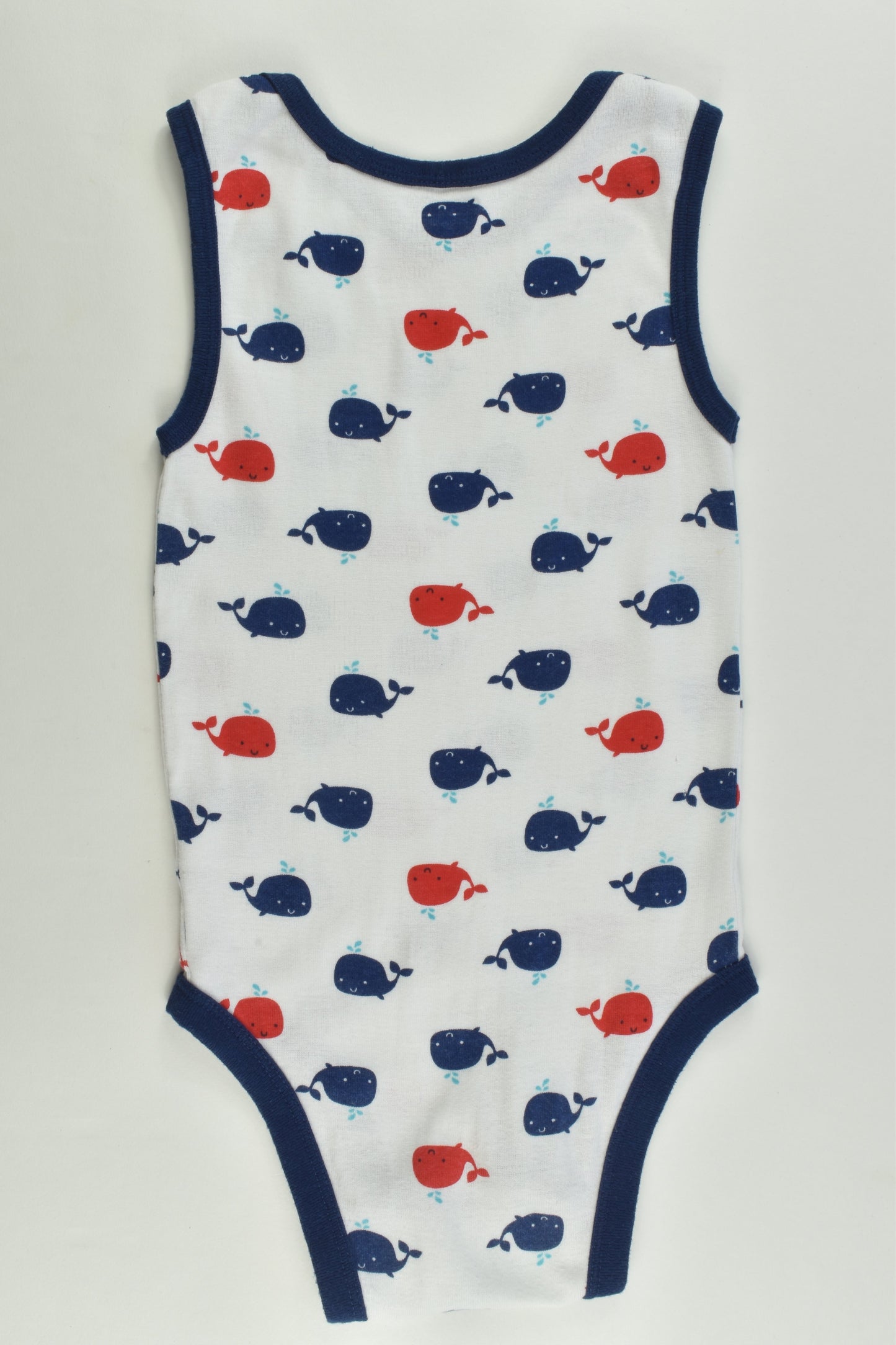BabiesRus Size 24 months Whales Bodysuit