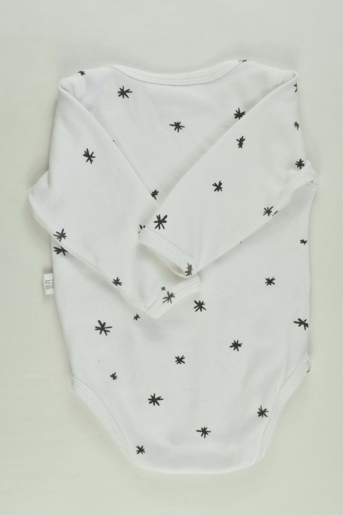 Babu Size 00 (3-6 months) Stars Bodysuit