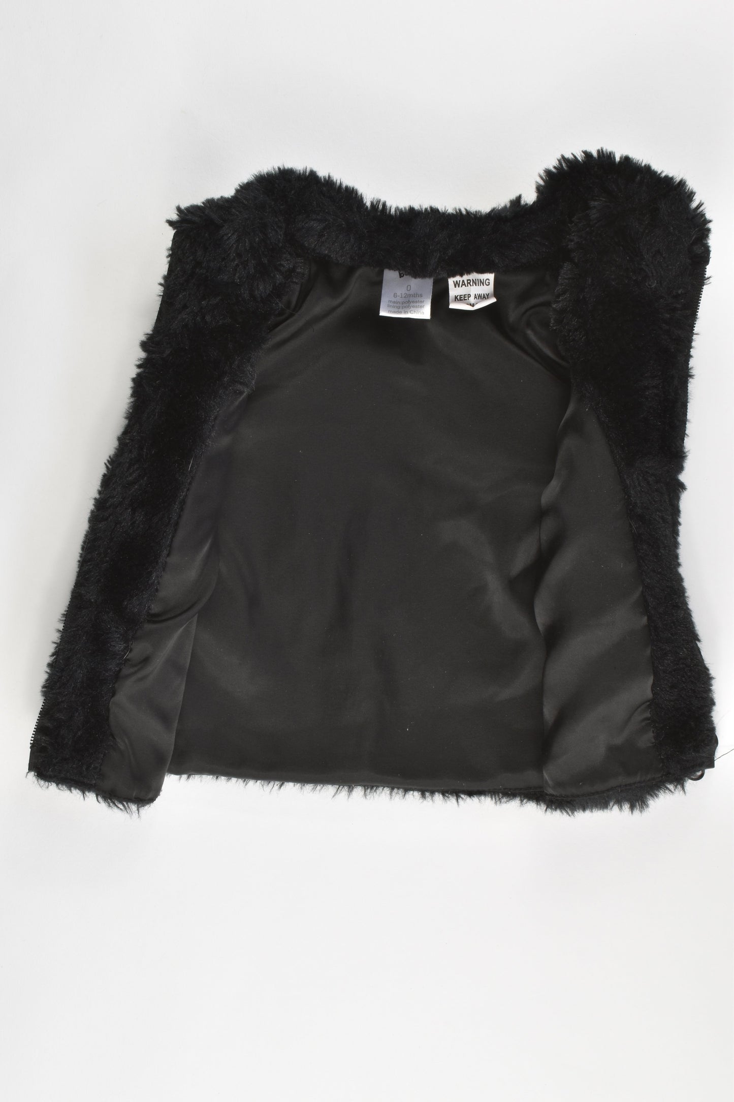 Baby Berry Size 0 Fluffy Vest