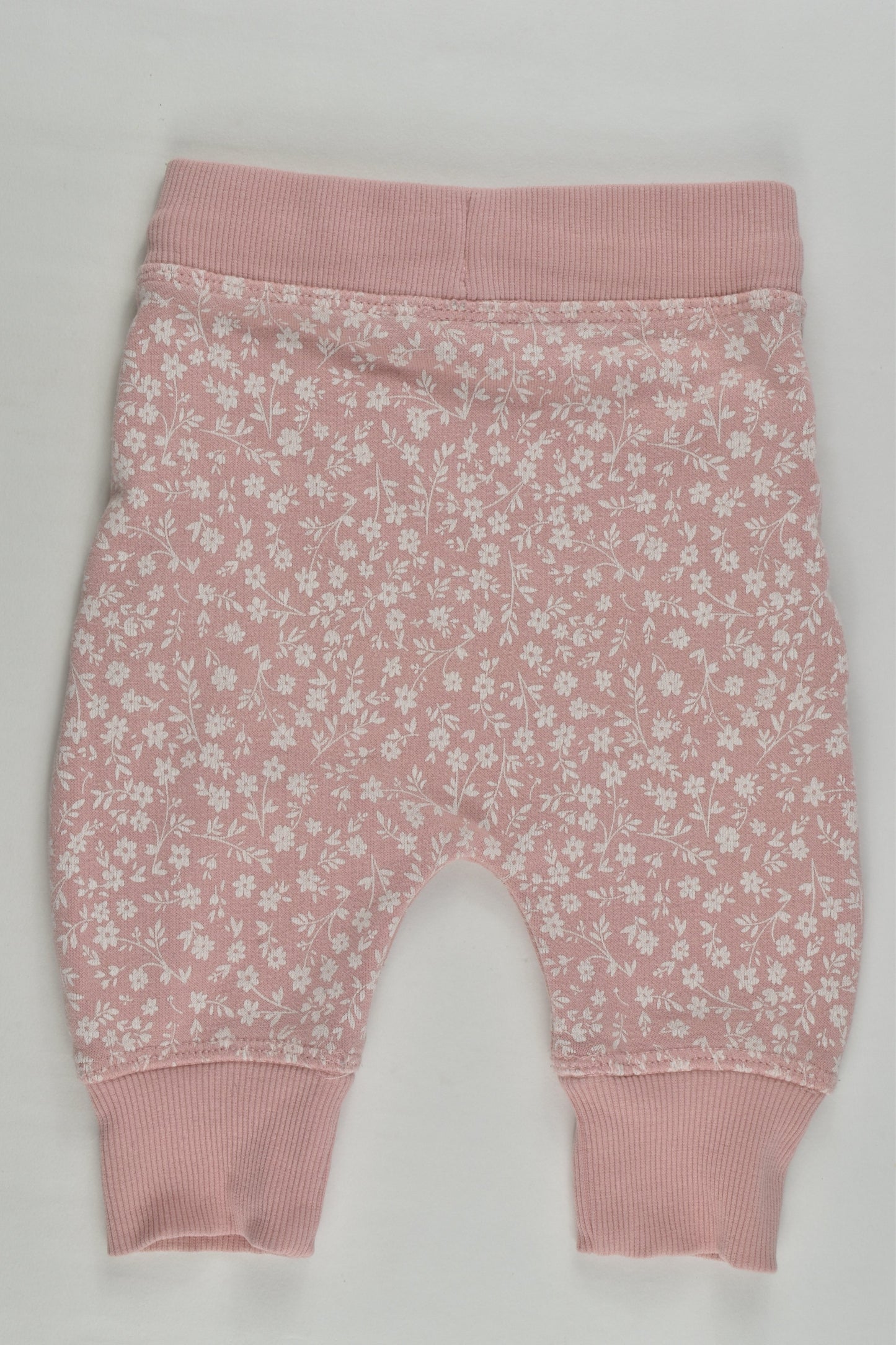 Baby Berry Size 00 (3-6 months) Floral Track Pants