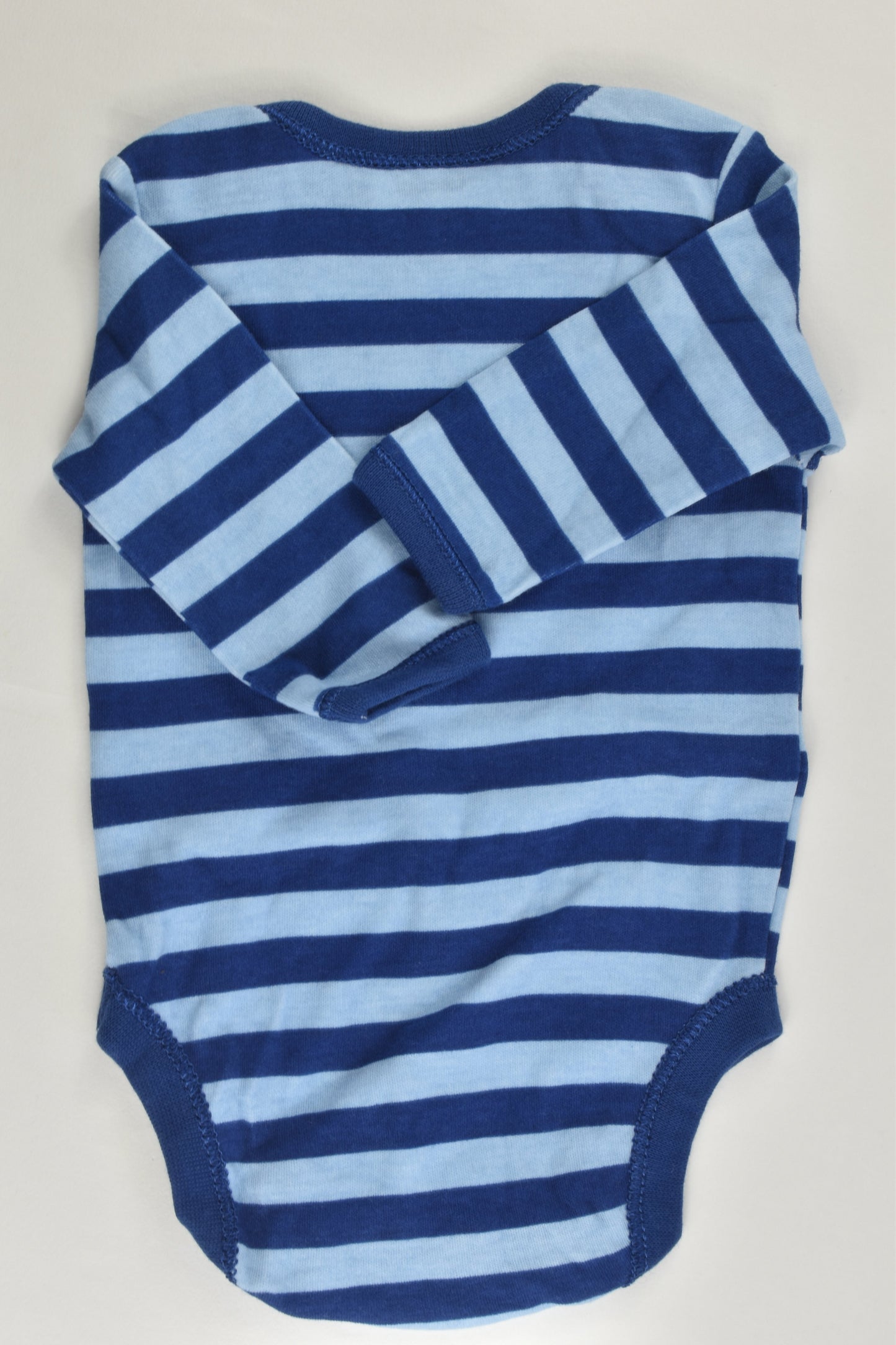 Baby Club Size 0000 Striped Bodysuit