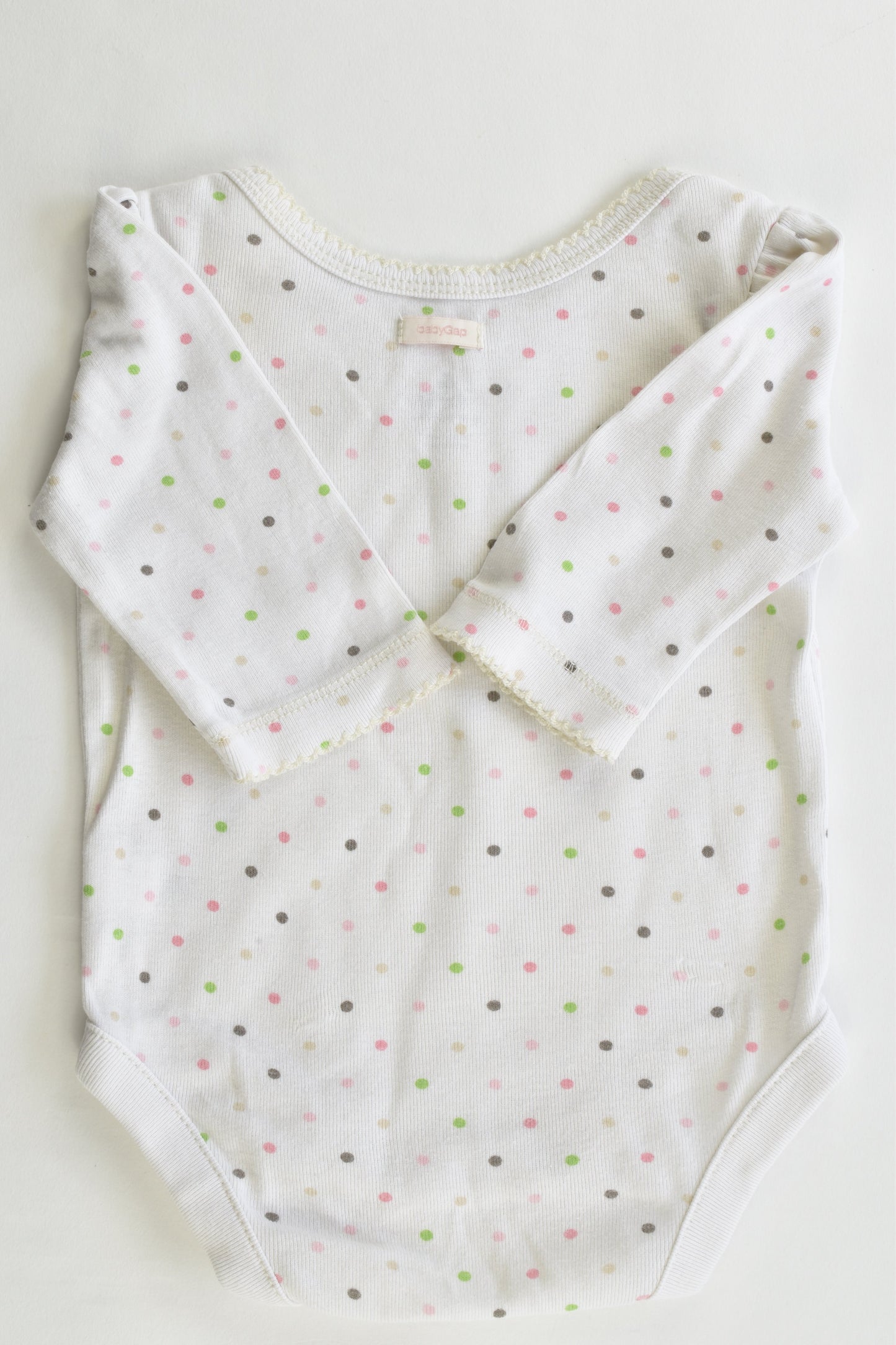 Baby Gap Size 0-3 months Polka Dots Bodysuit