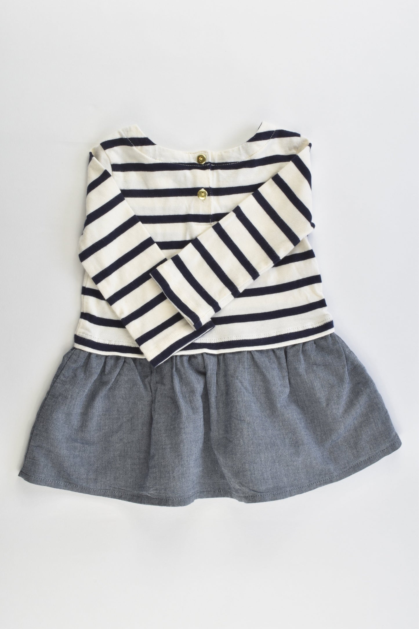 Baby Gap Size 0 (6-12 months, 70 cm) Lined Dress
