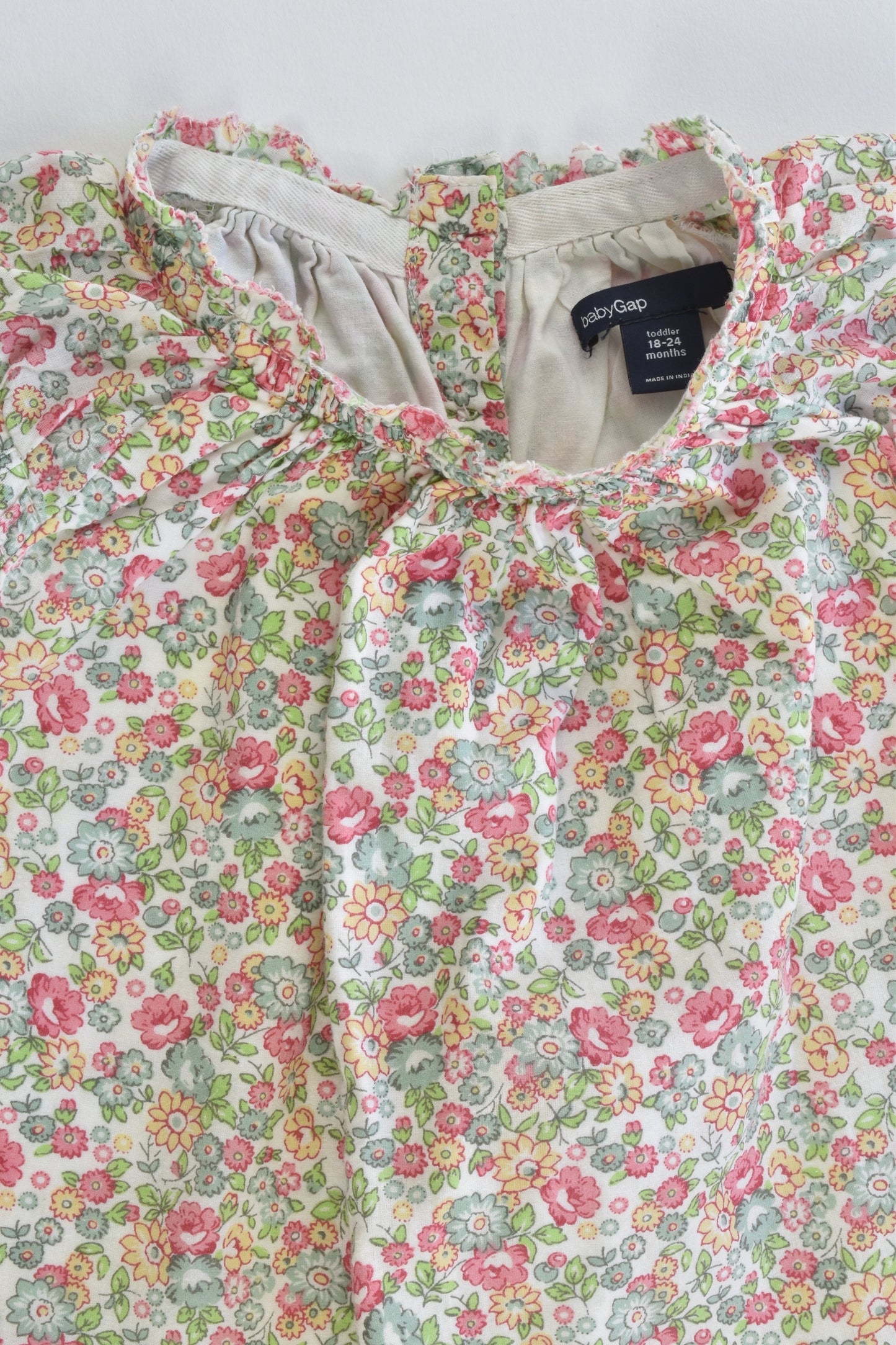 Baby Gap Size 18-24 months Lined Floral Dress