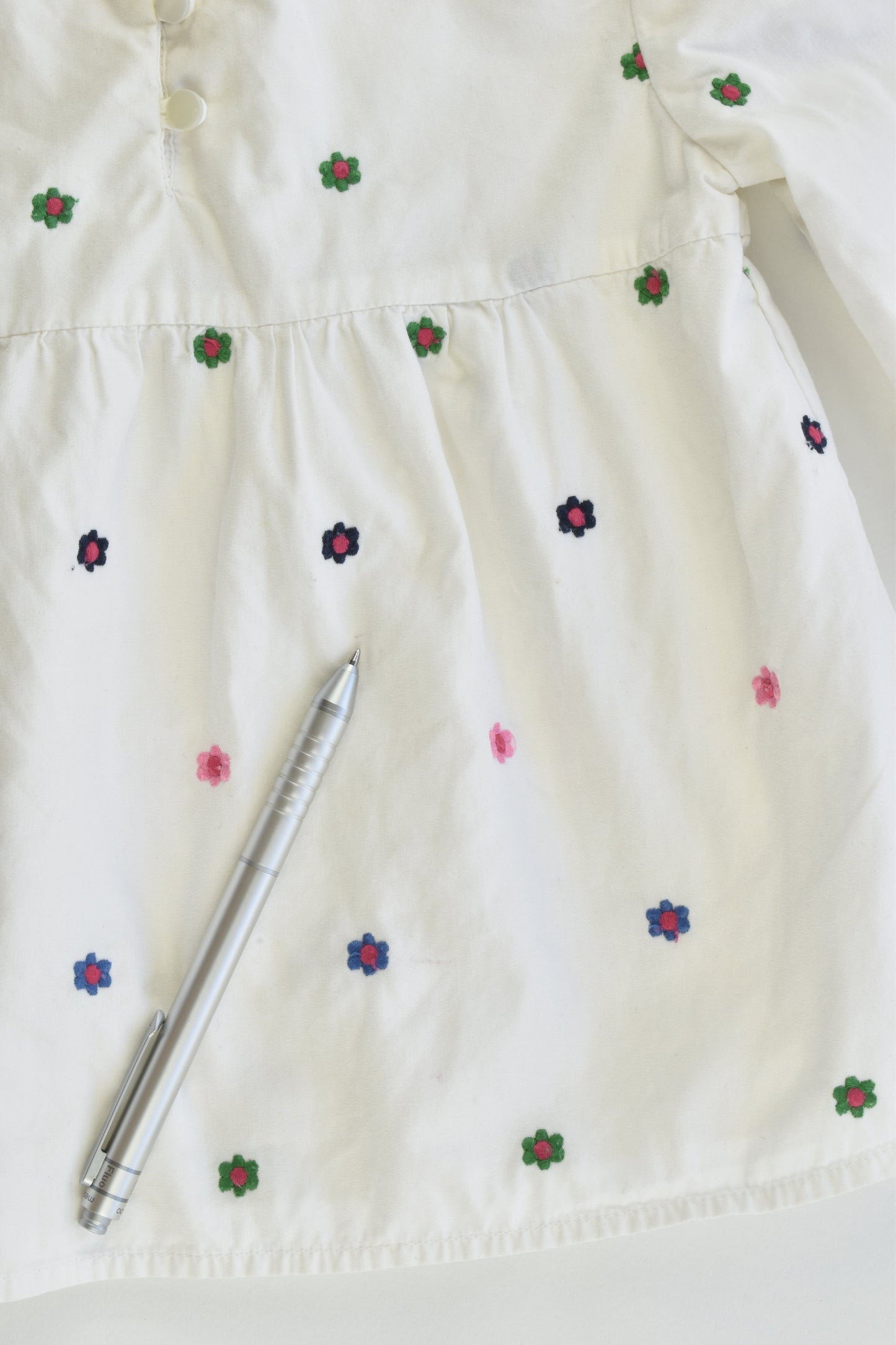Baby Gap Size 18-24 months Lined Floral Shirt