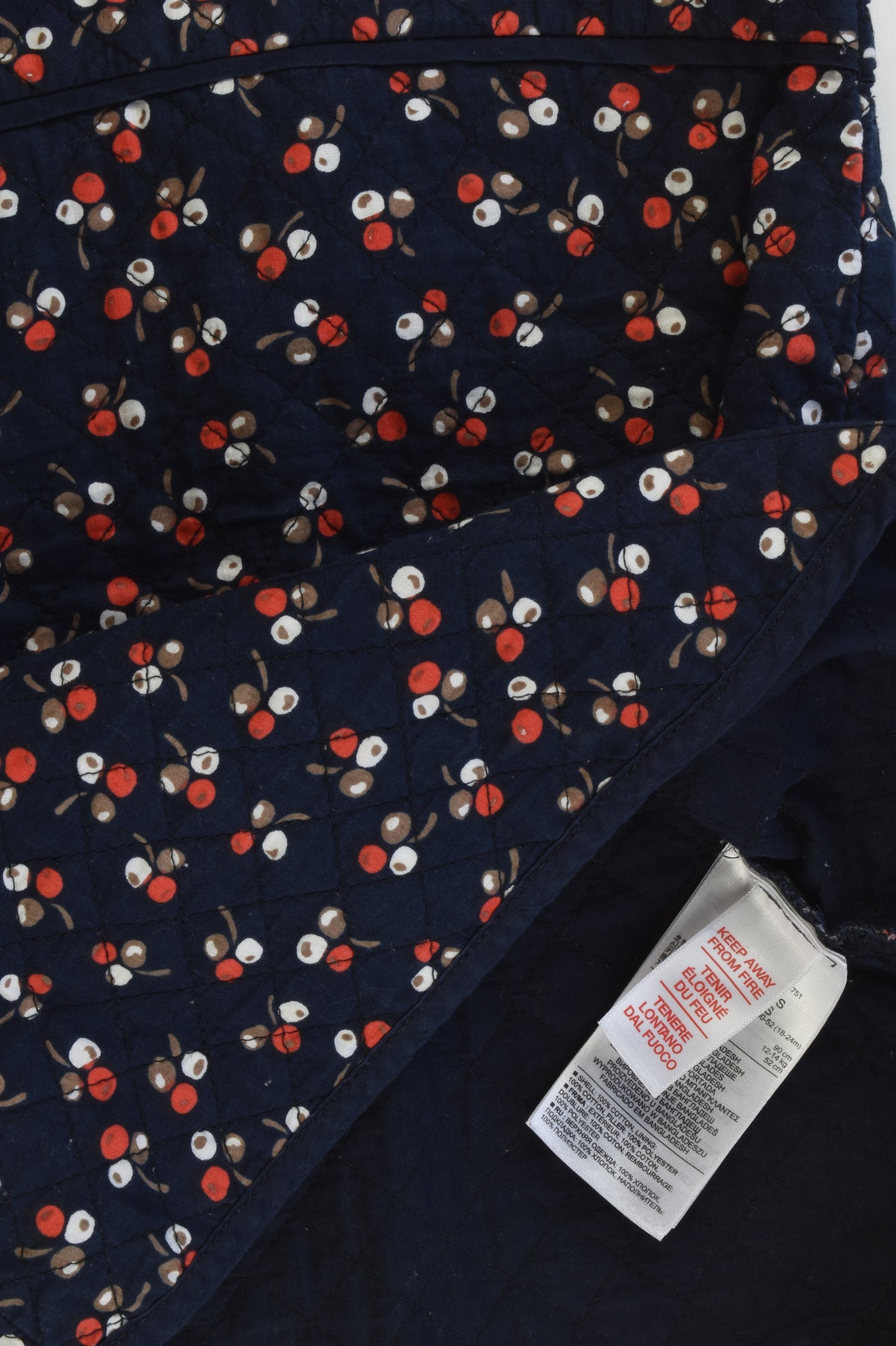 Baby Gap Size 18-24 months Very lightly padded Berries Dress