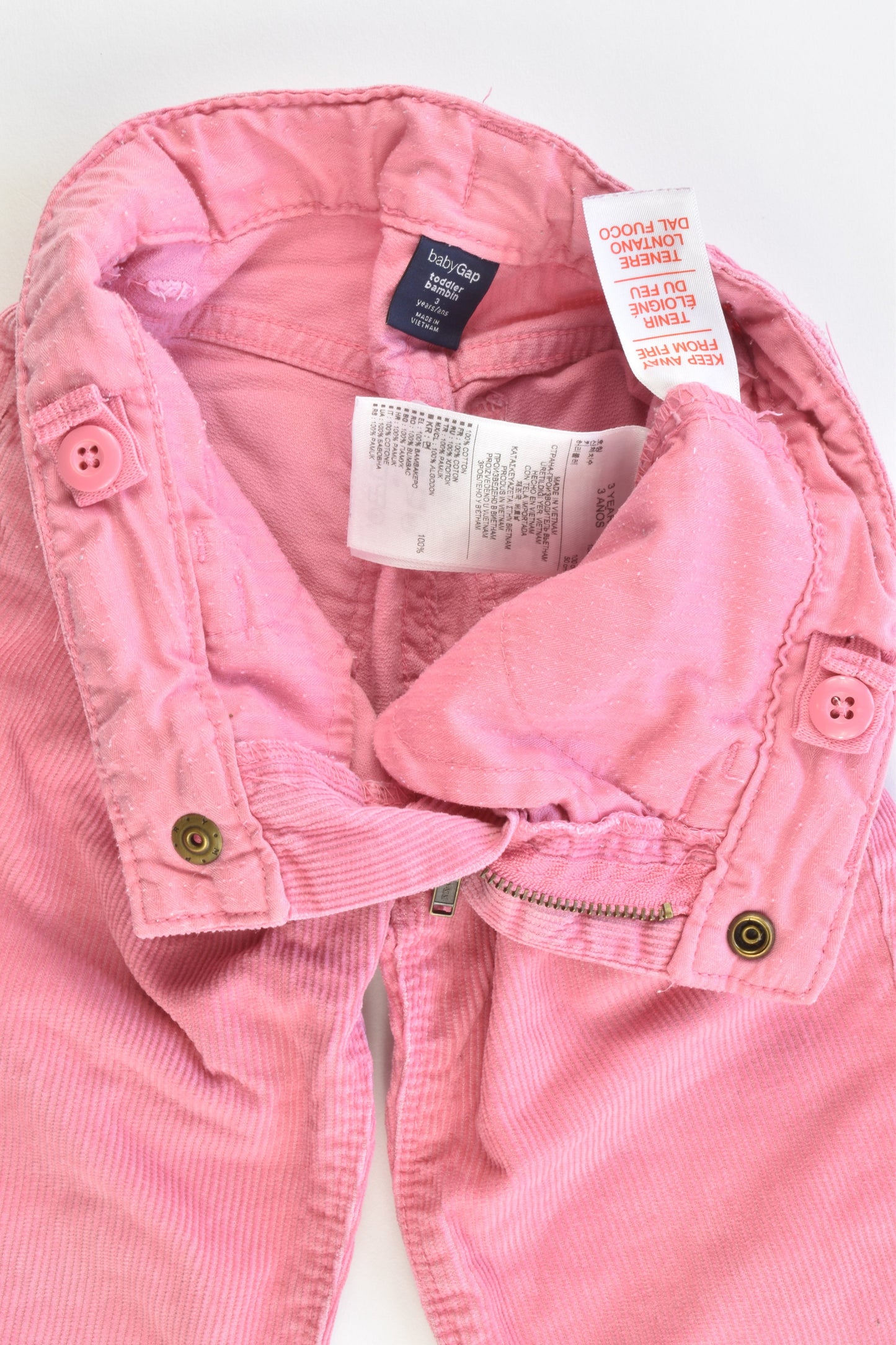 Baby Gap Size 3 Cord Pants