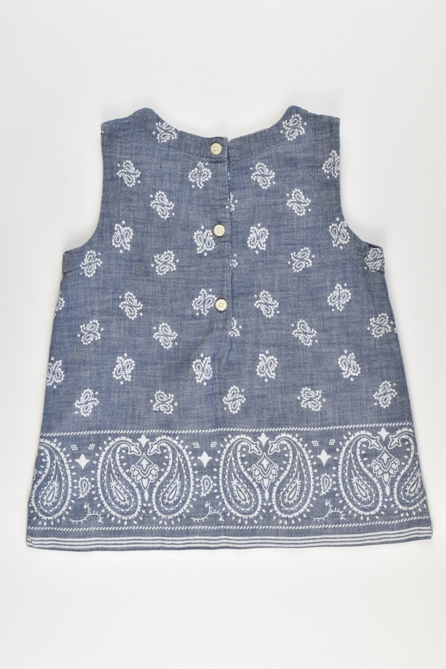 Baby Gap Size 5 (Small sizing) Denim like Top