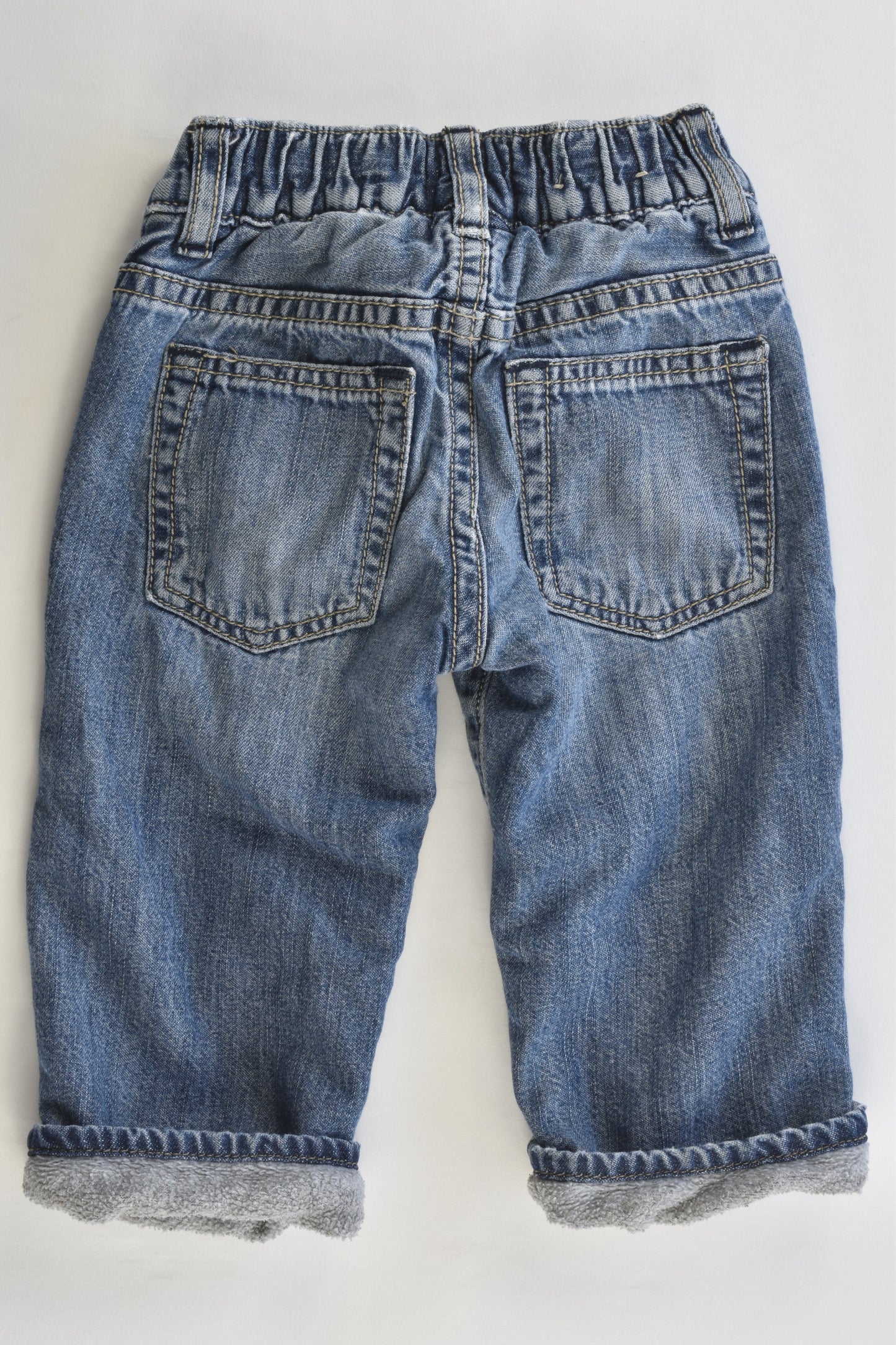 Baby Gap Size 6-12 months (0) Lined Denim Pants