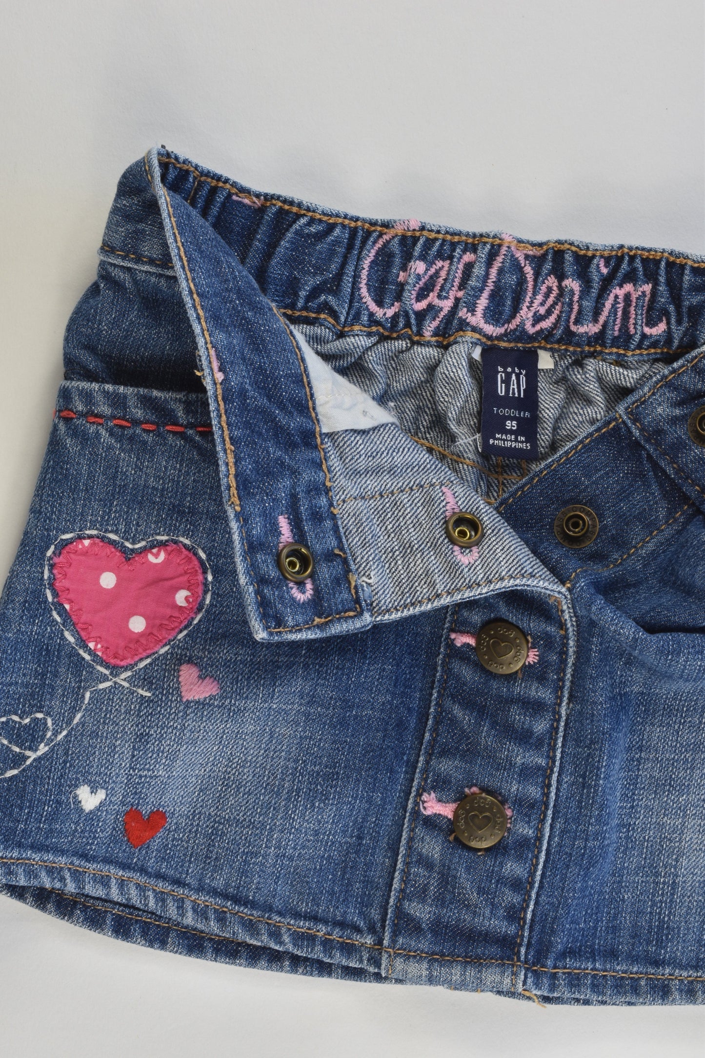 Baby Gap Size 95 cm (2) Denim Skirt