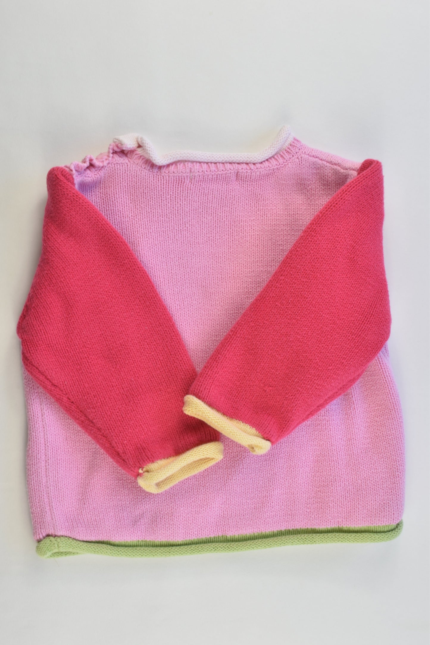 Baby Greendog Size 6-9 months (0) Lined Knitted Jumper