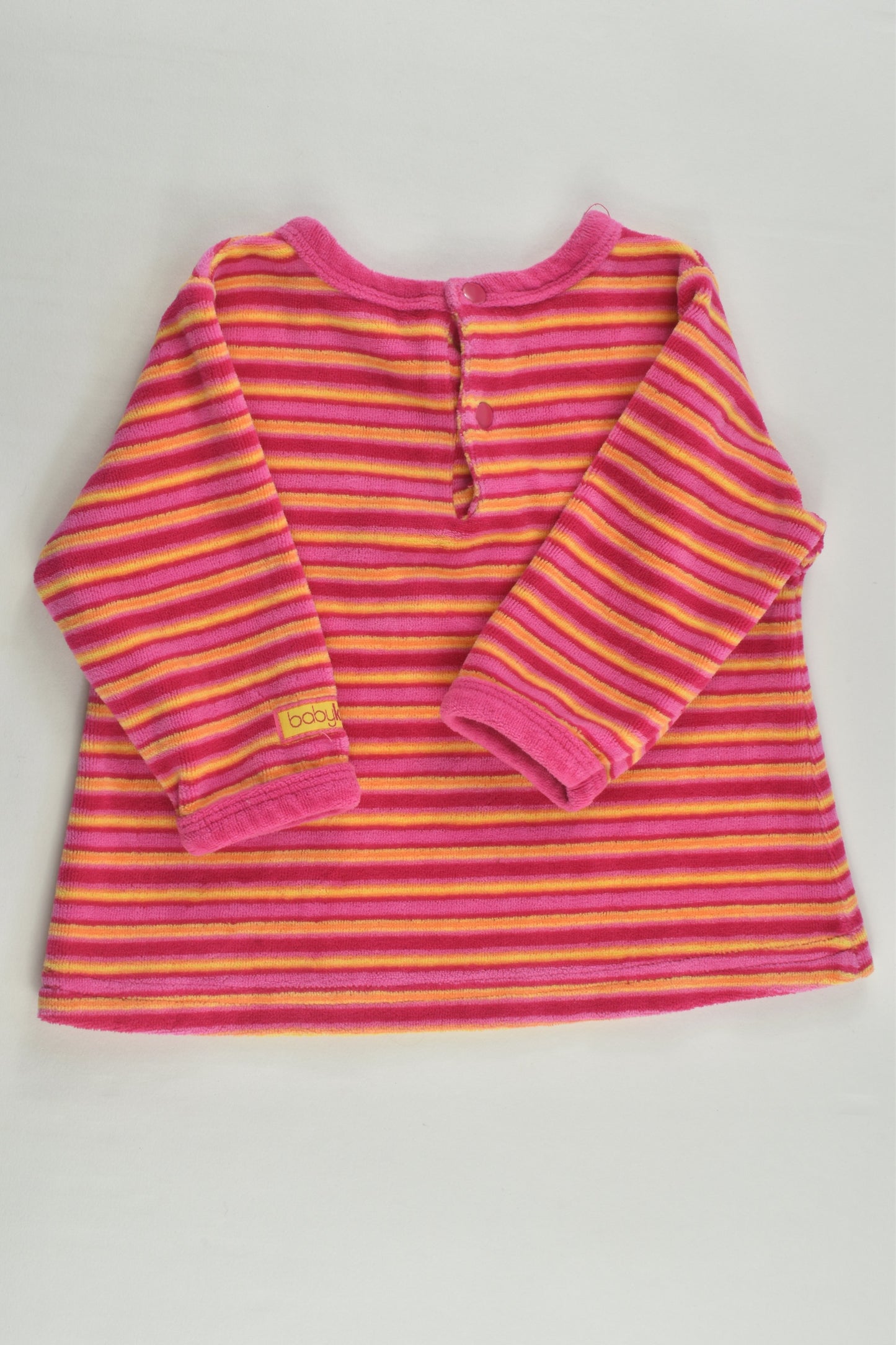 Baby Kids Australia Size 000 Three Tulipans Velour Jumper