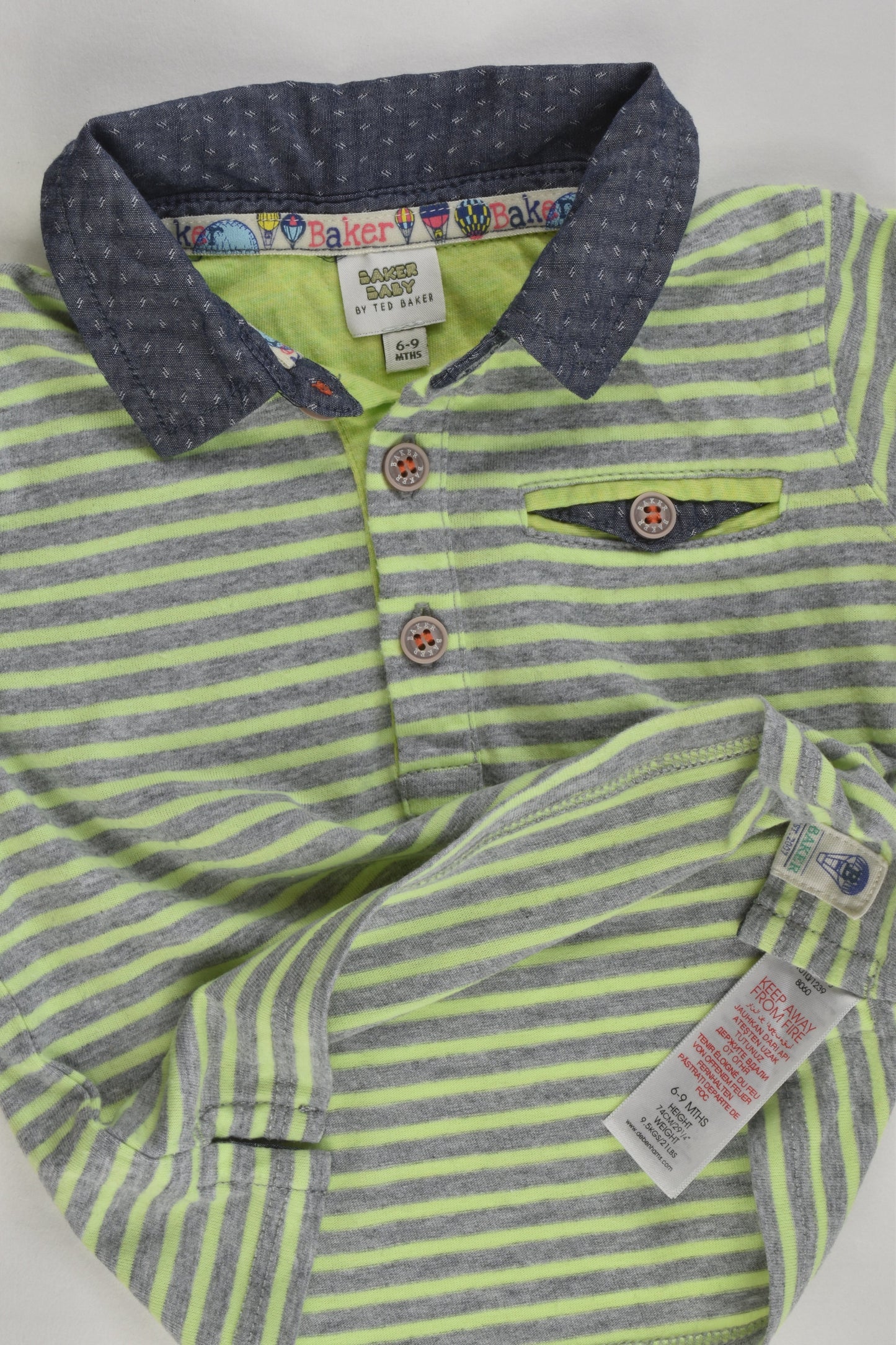 Baker Baby by Ted Baker Size 0 (6-9 months) Polo Shirt