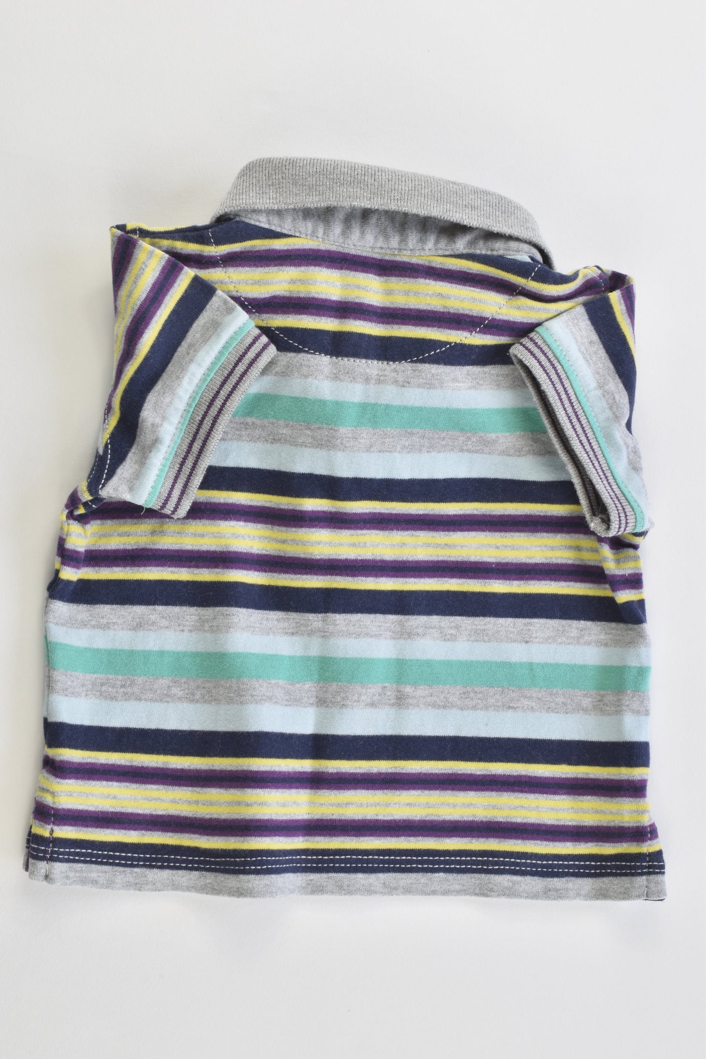 Baker Baby by Ted Baker Size 000 Striped Collared T-shirt
