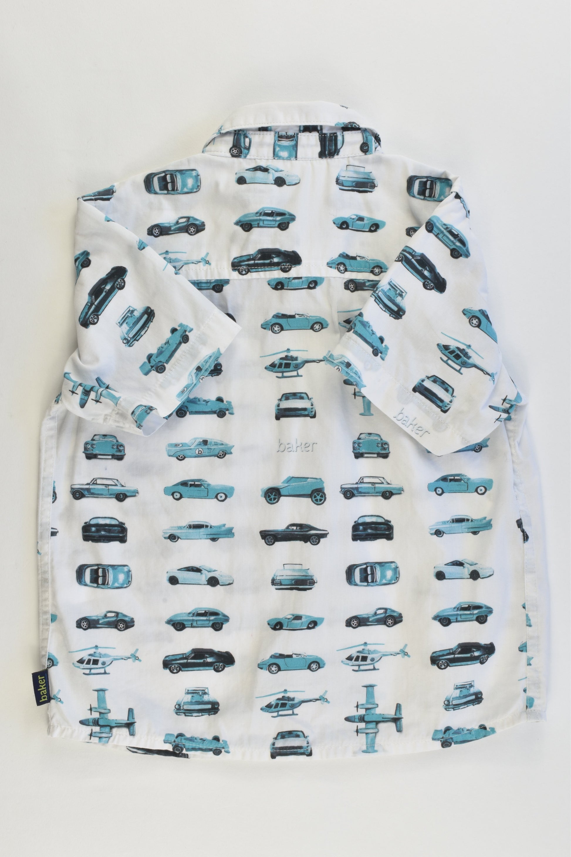 Baker Baby by Ted Baker Size 1 Collared Vehicles Shirt
