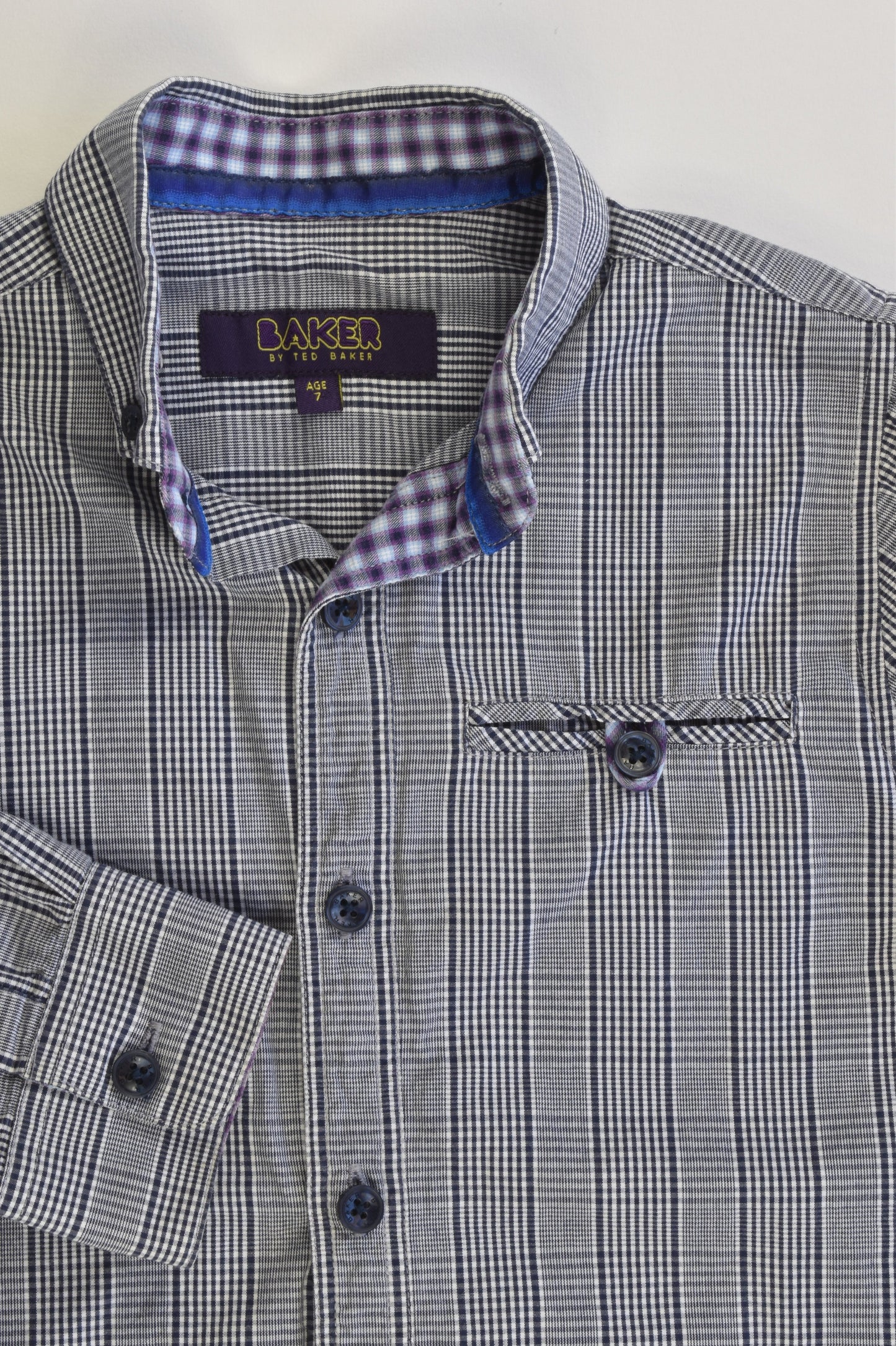 Baker by Ted Baker Size 7 Collared Shirt