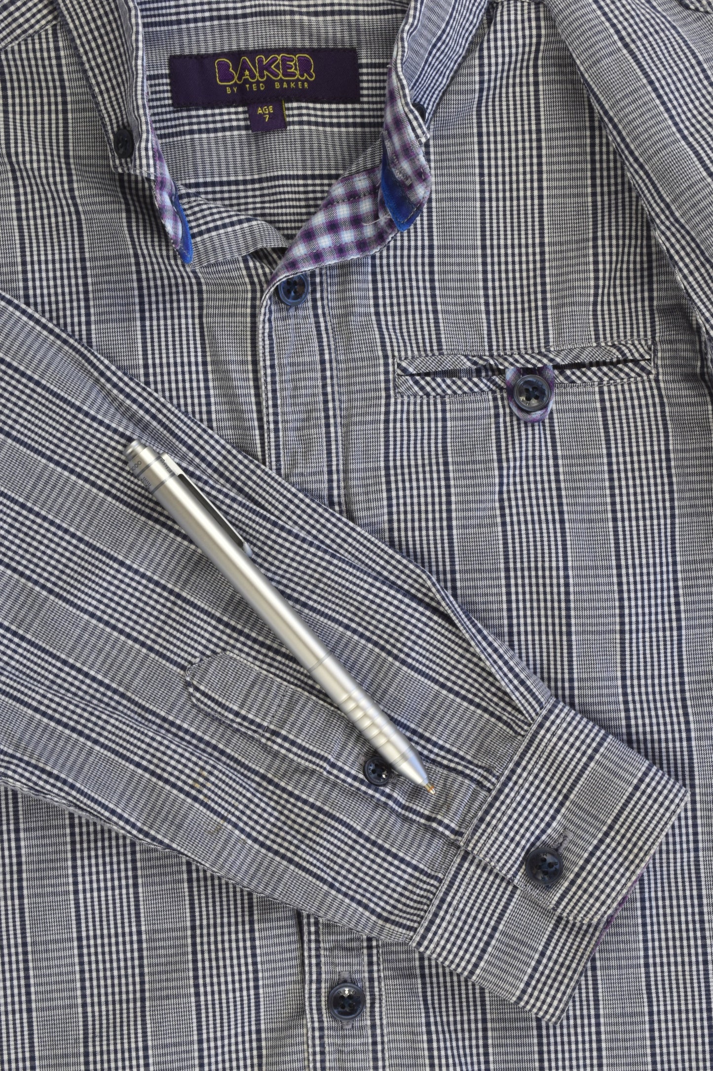 Baker by Ted Baker Size 7 Collared Shirt