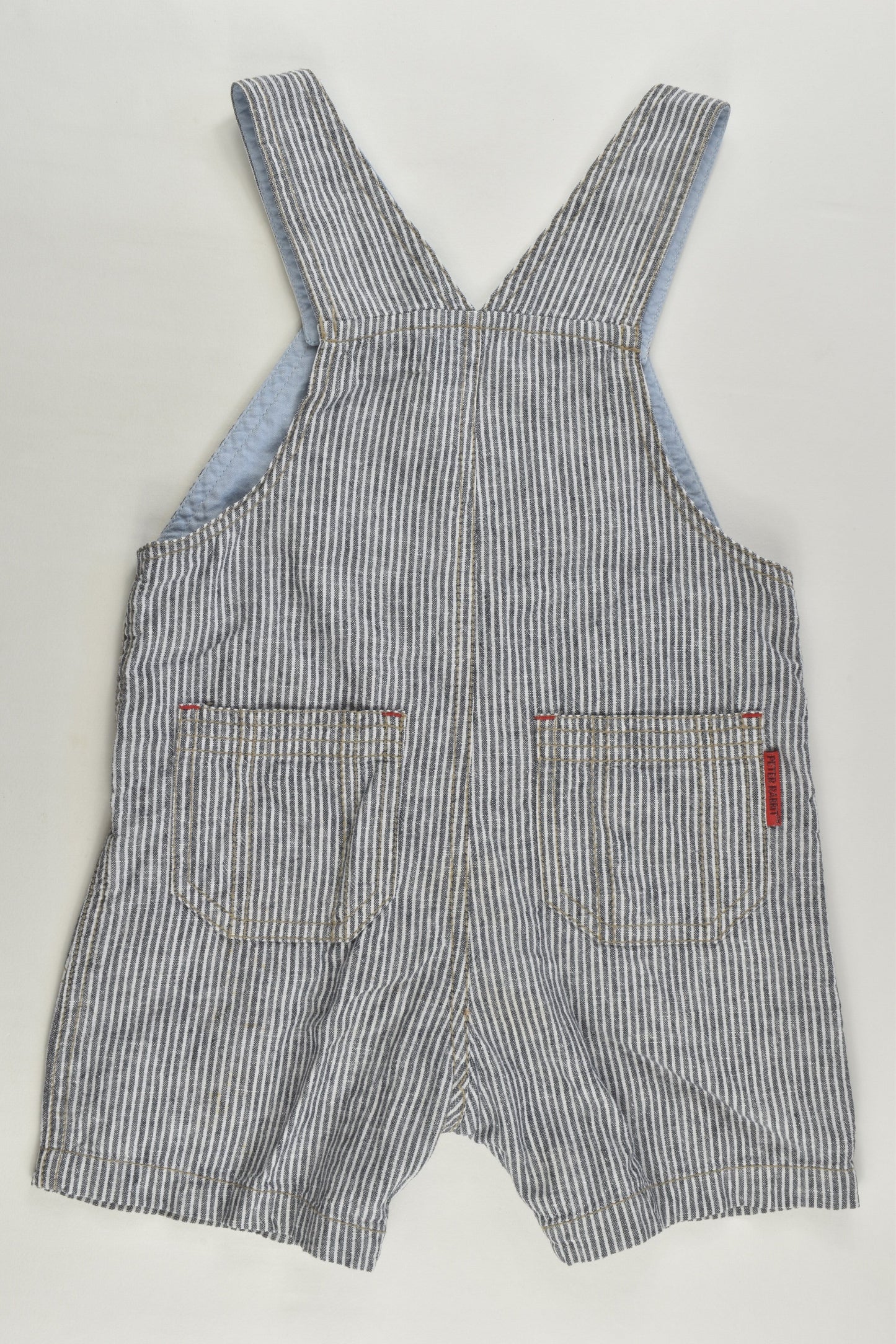 Beatrix Potter Size 1 Peter Rabbit Linen/Cotton Short Overalls