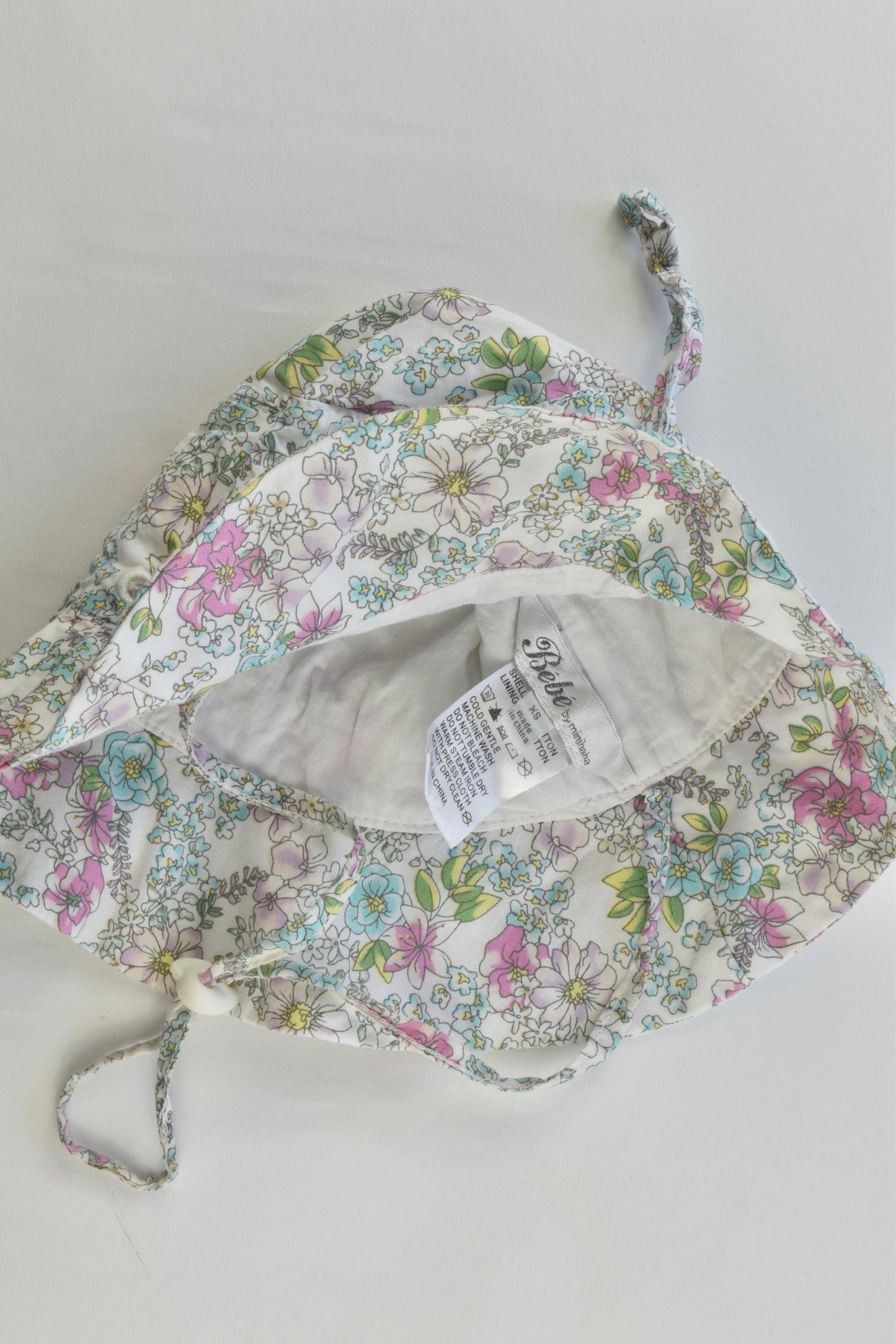 Bébé by Minihaha Size xs (3-9 months) Liberty Sun hat