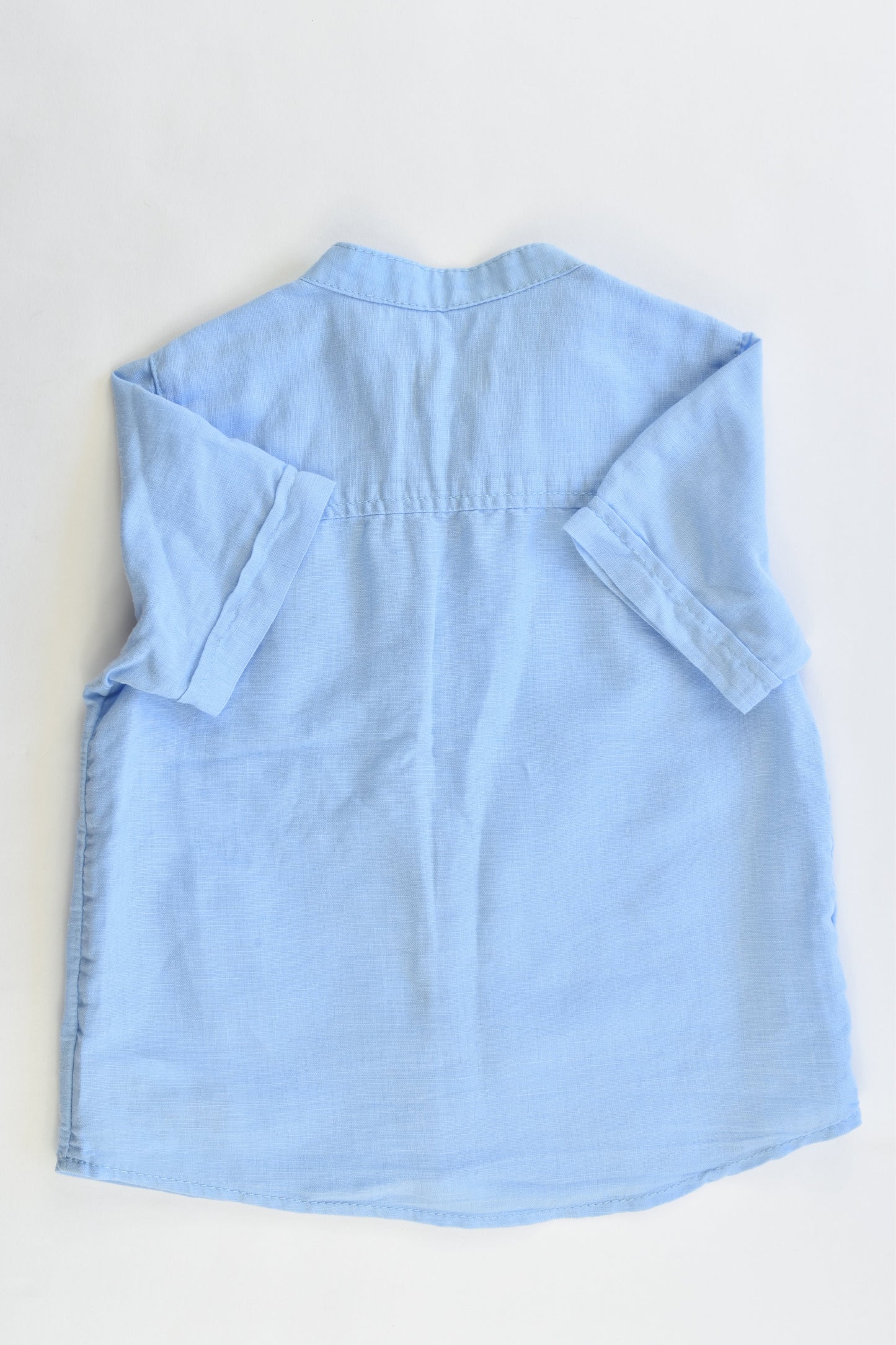 Benetton Size 1-2 (82 cm) Linen/Cotton Shirt