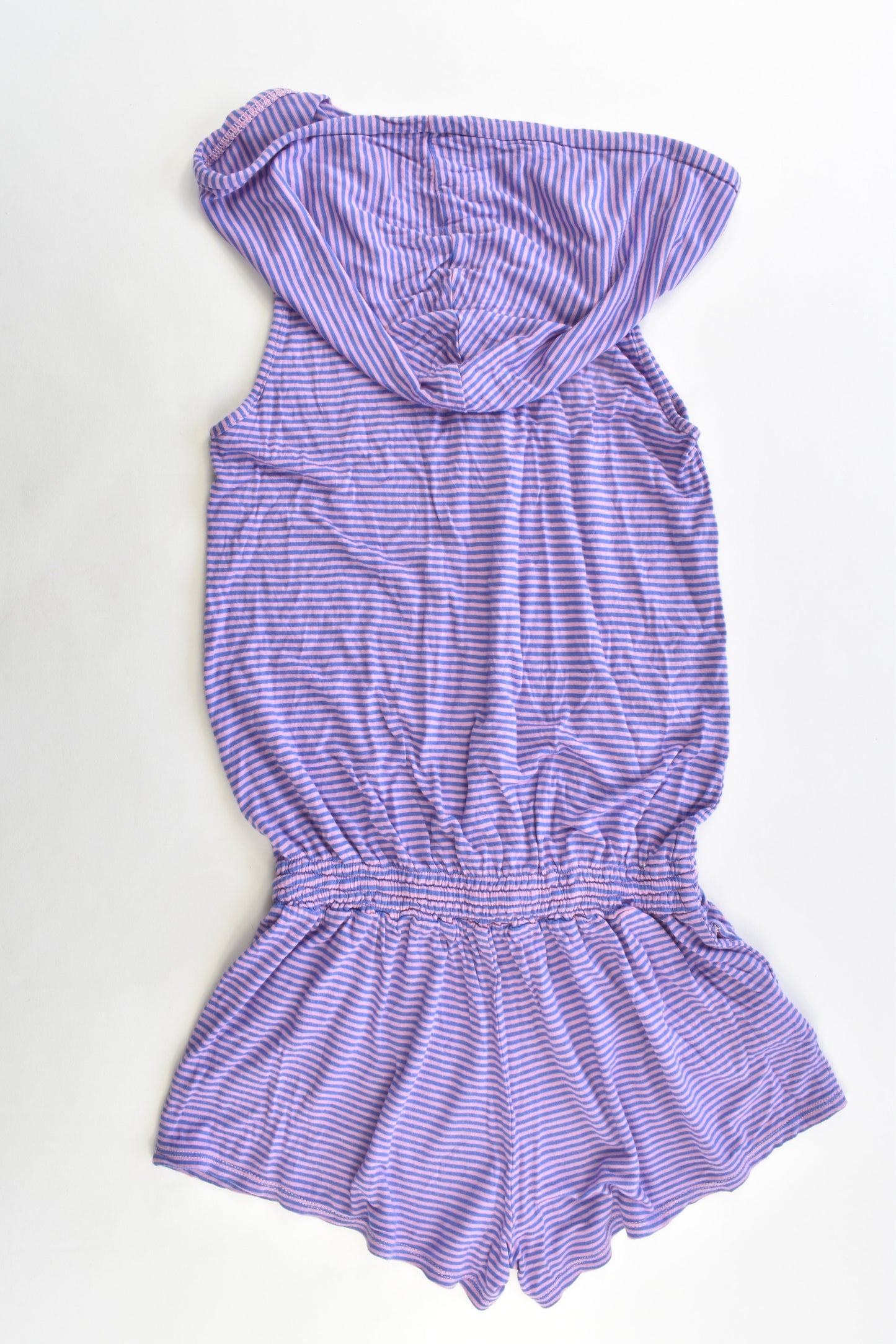 Billabong Size 12 Striped Viscose Playsuit