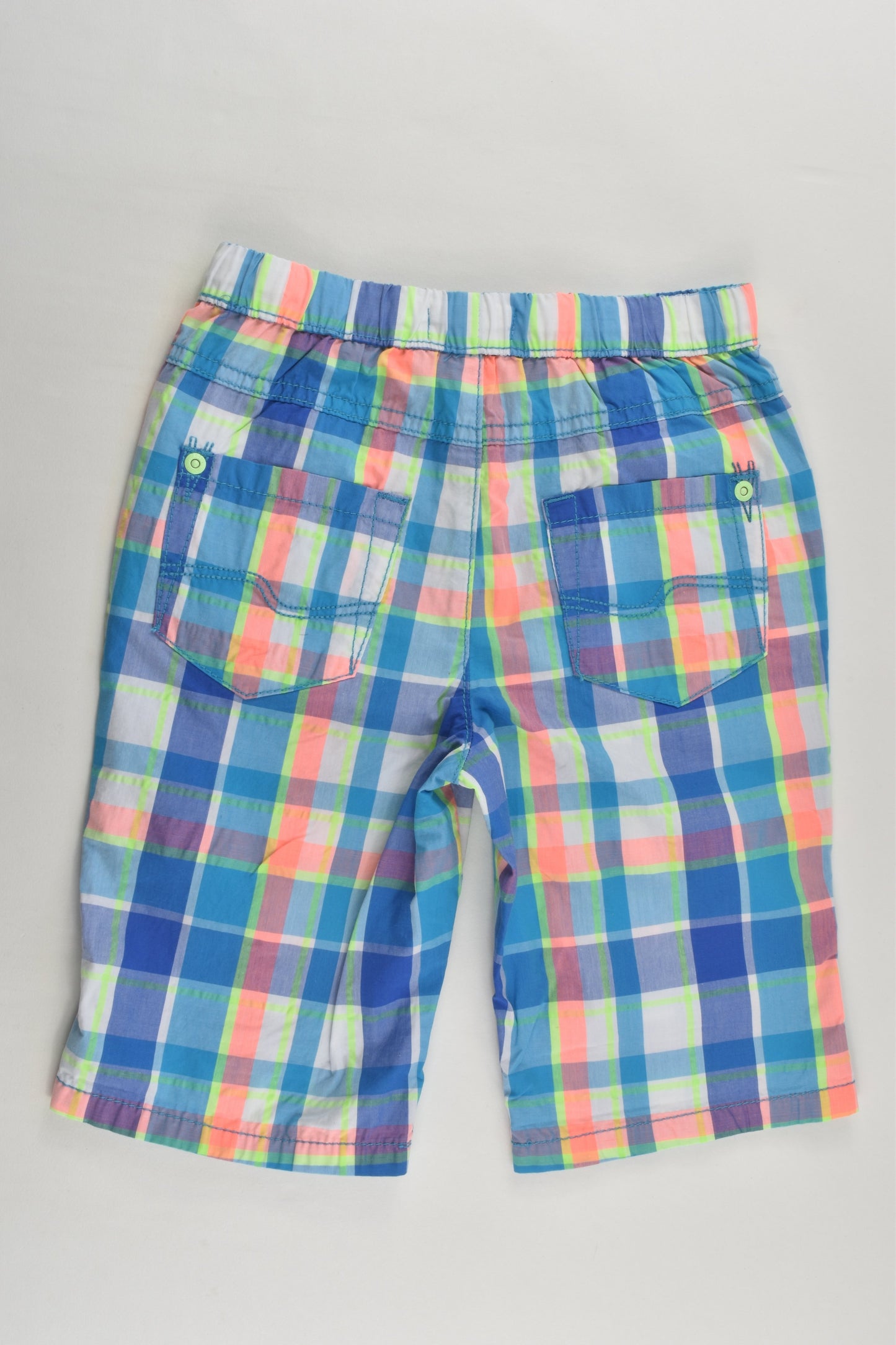 Bluezoo by Debenhams Size 3-4 Checked Lightweight Shorts