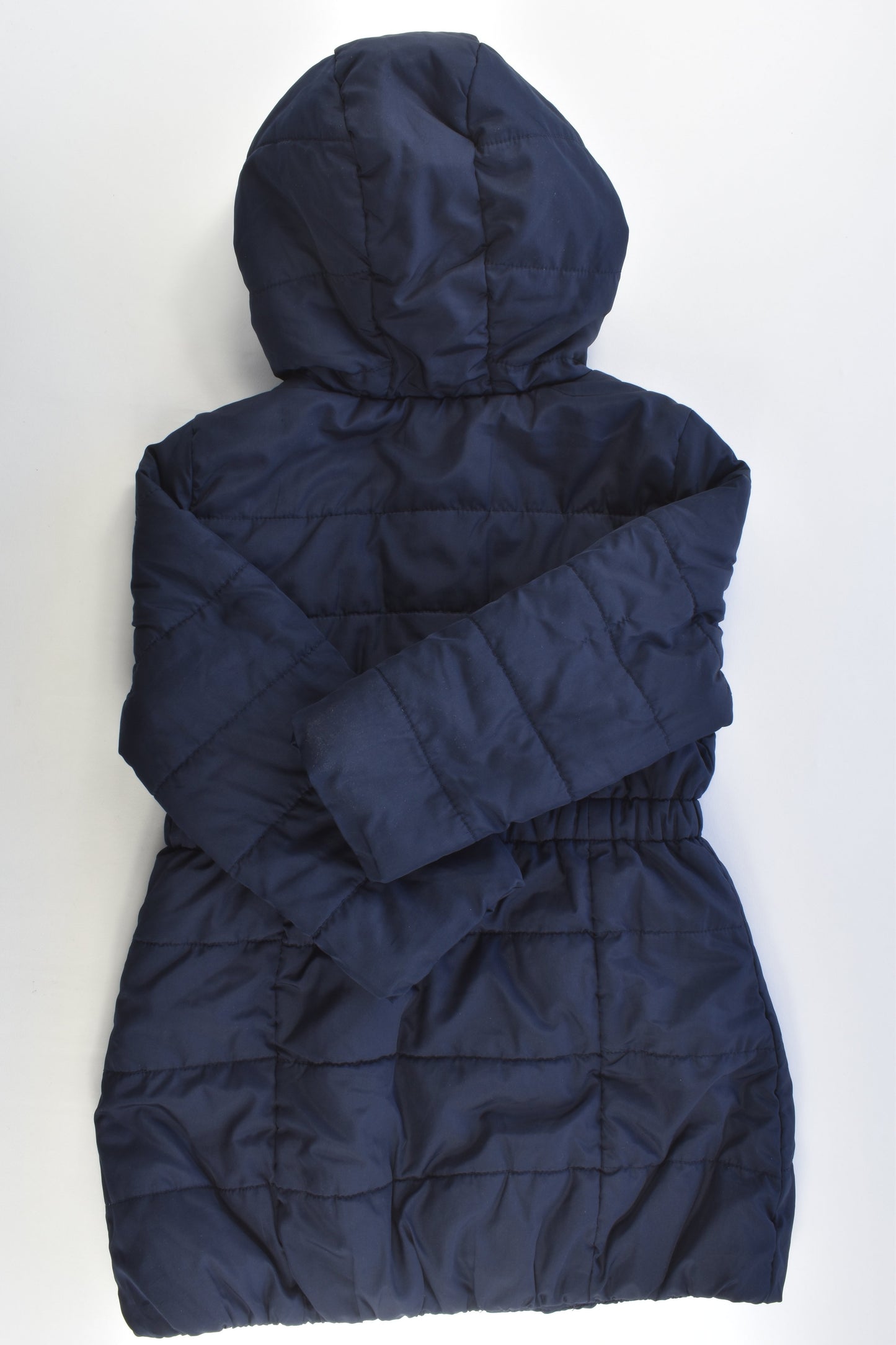 Bluezoo by Debenhams Size 4-5 (110 cm) Lightly Padded Navy Hooded Jacket