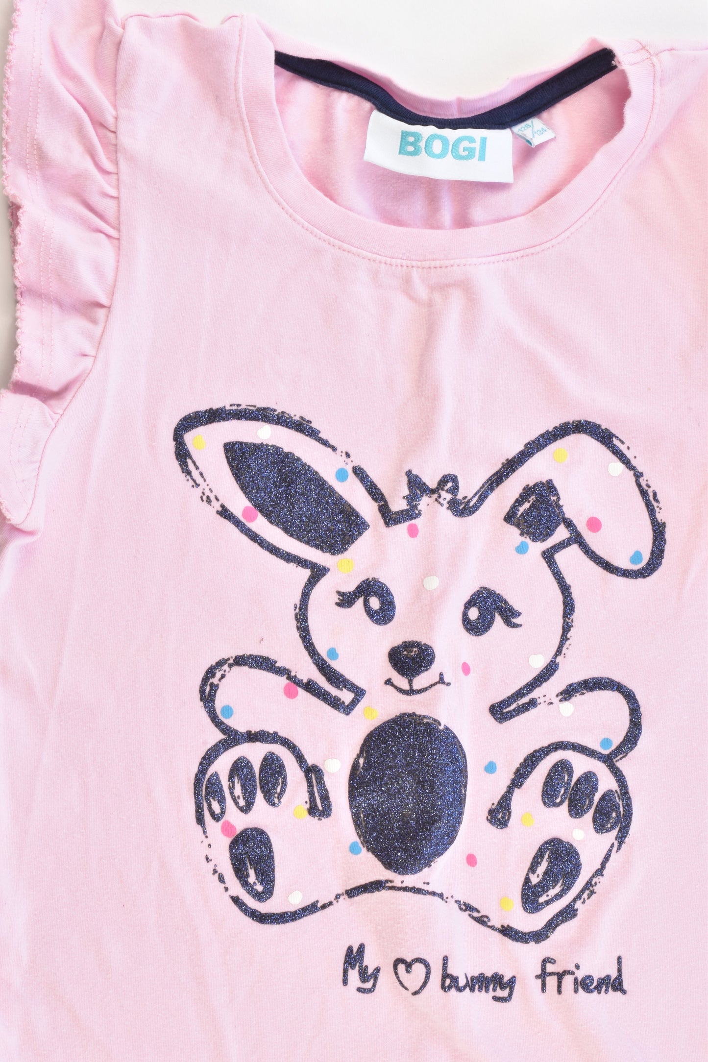 Bogi Size 128/134 (Smallish) Bunny T-shirt