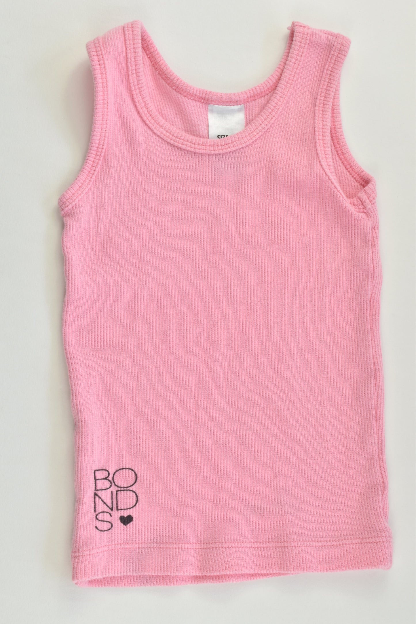 Bonds Size 00 Ribbed Tank Top