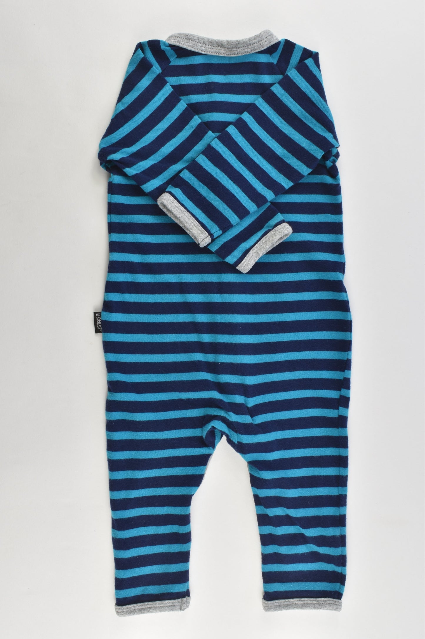 Bonds Size 00 Striped Romper