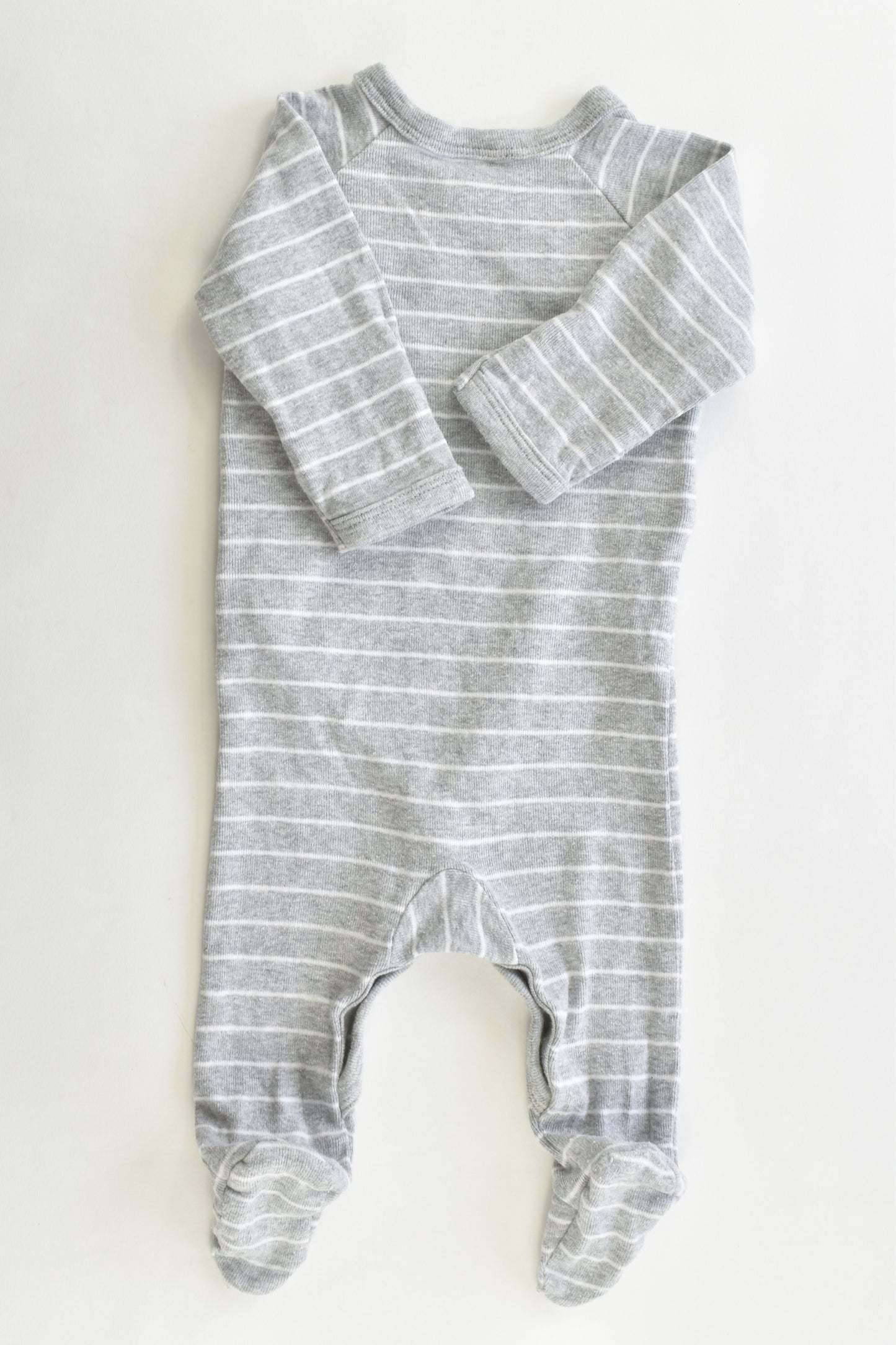 Bonds Size 000 Striped Footed Romper