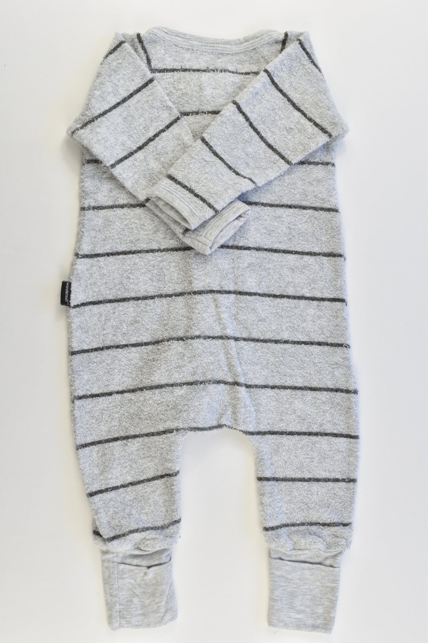 Bonds Size 000 Striped Terry Wondersuit