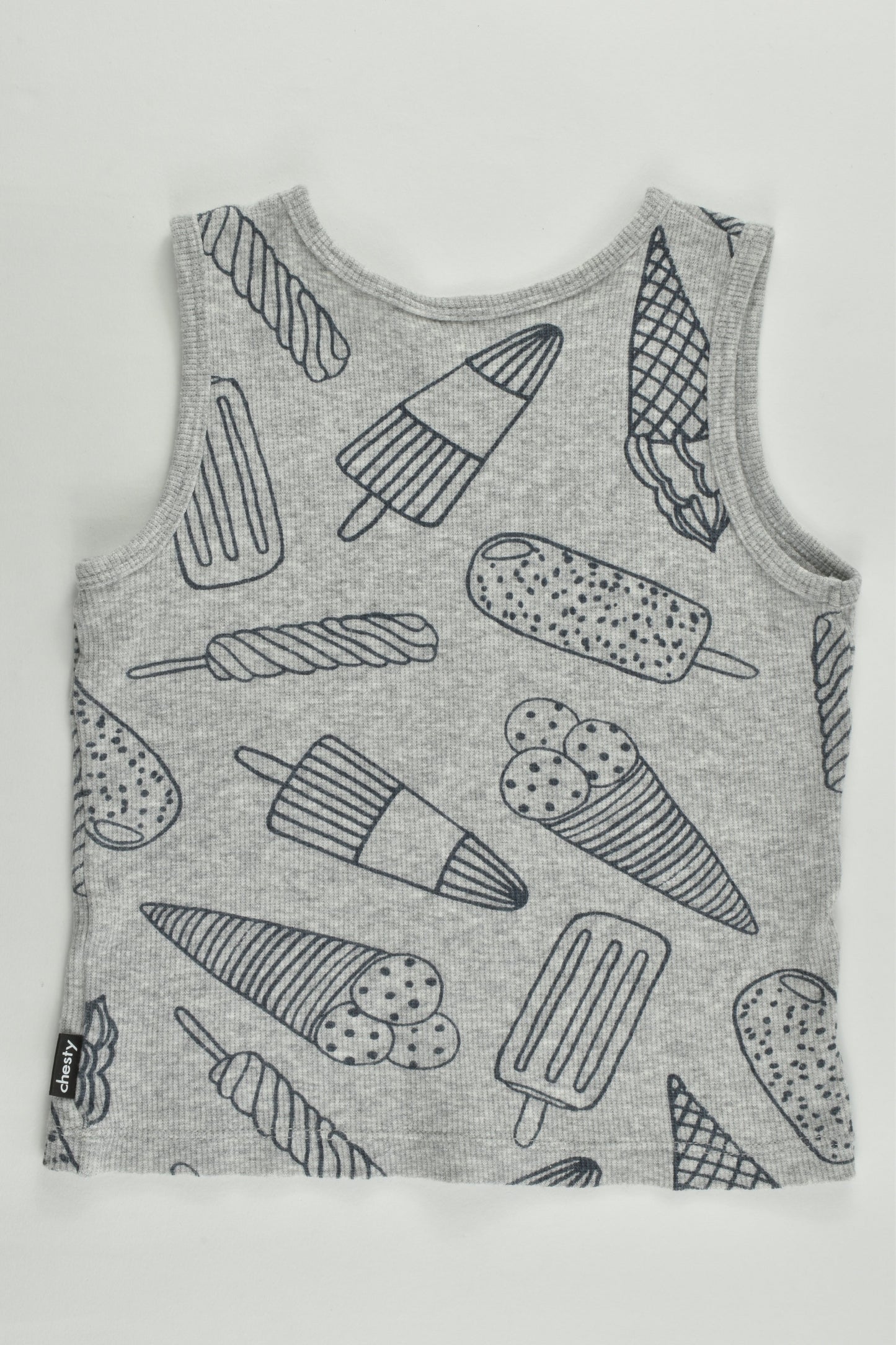 Bonds Size 1 (12-18 months) Ribbed Ice Cream Chesty