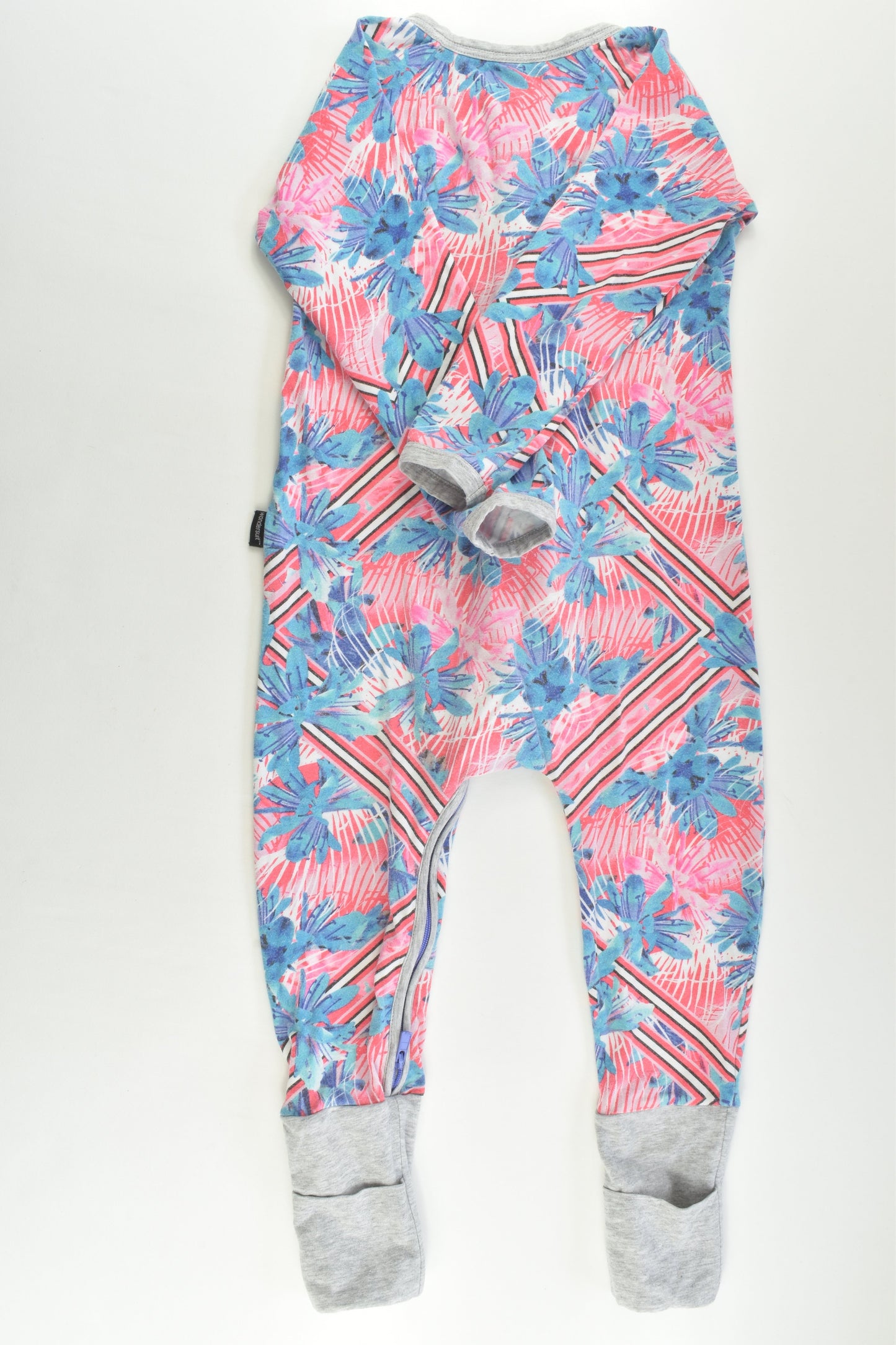 Bonds Size 2 Blue Flowers Wondersuit