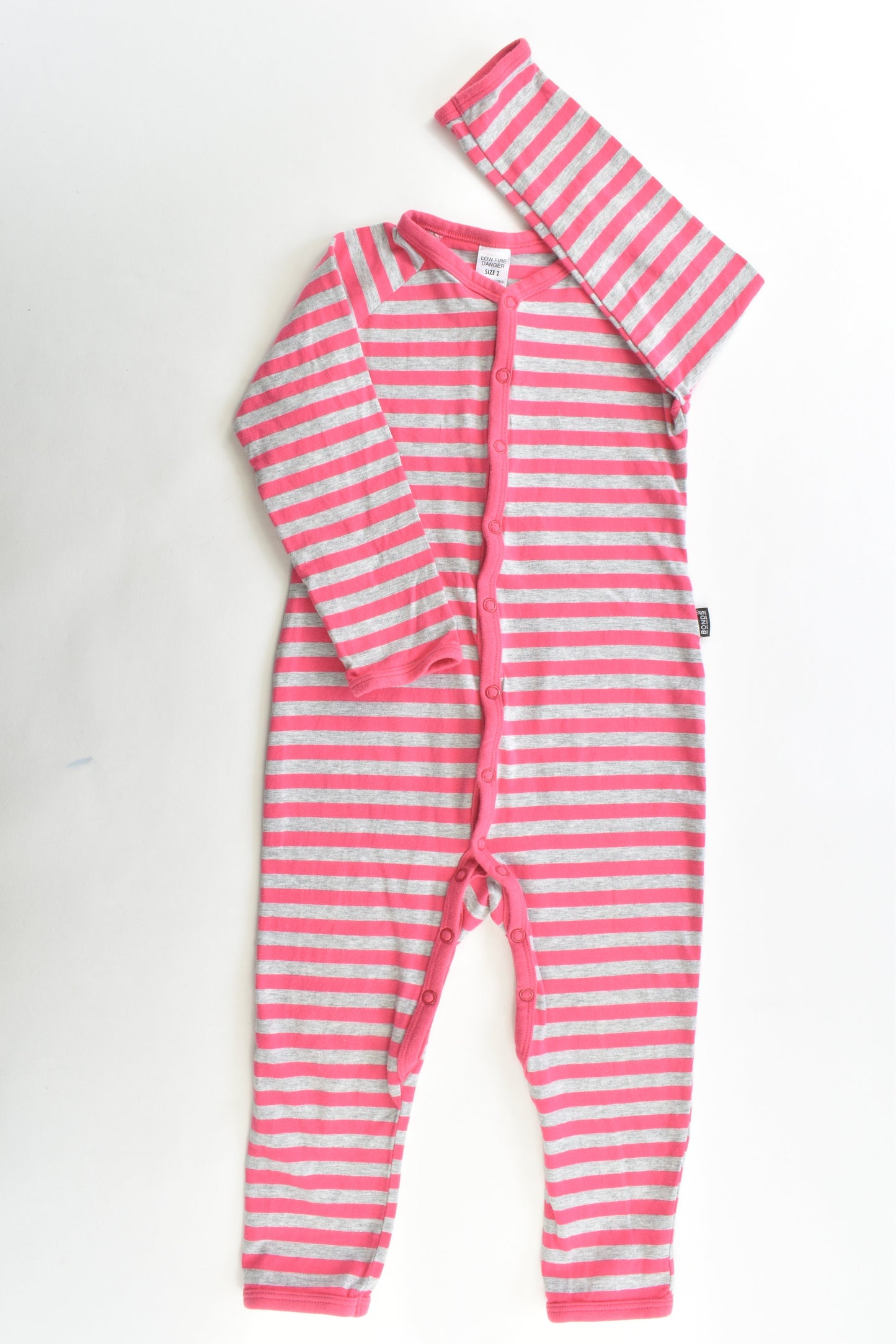 Bonds Size 2 Striped Romper