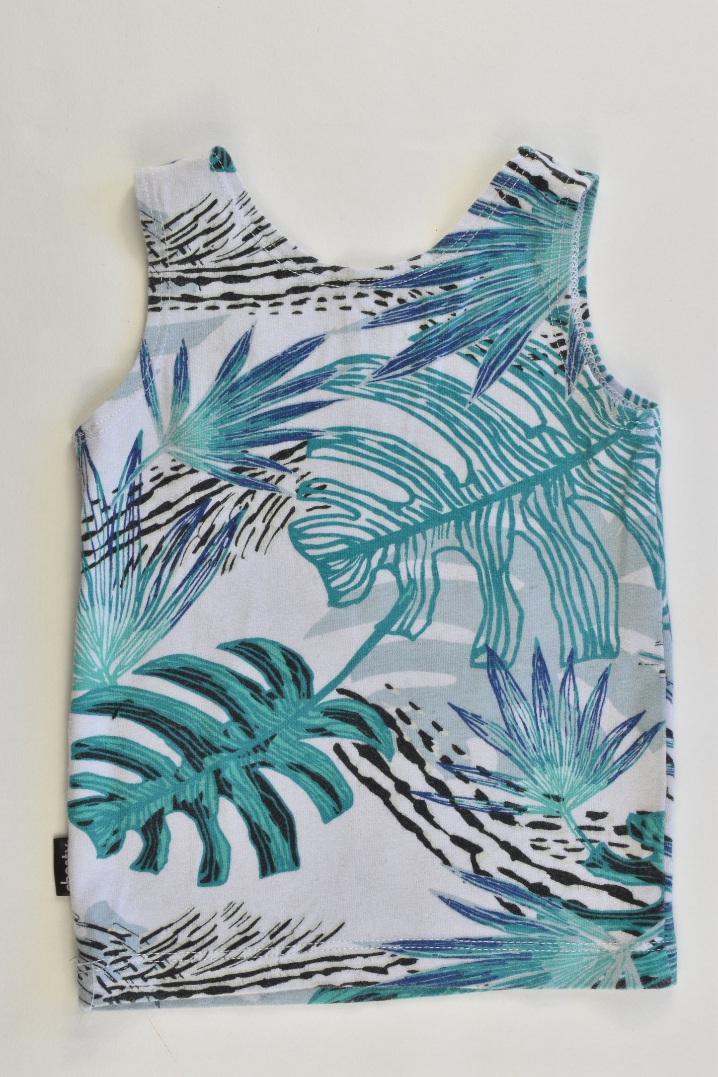 Bonds Size 3-6 months (00) Leaves Chesty Tank Top