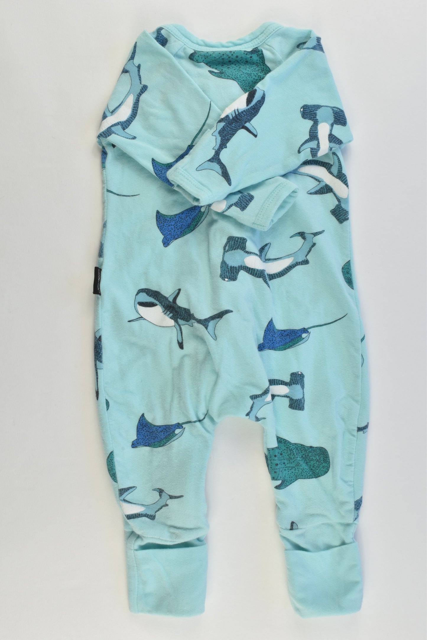 Bonds Size Newborn (0000) Sharks Wondersuit