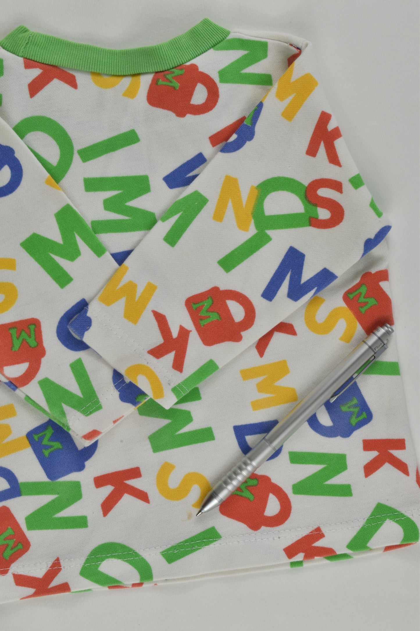Boogie Woogie Size 0 Teddy and Alphabet Top