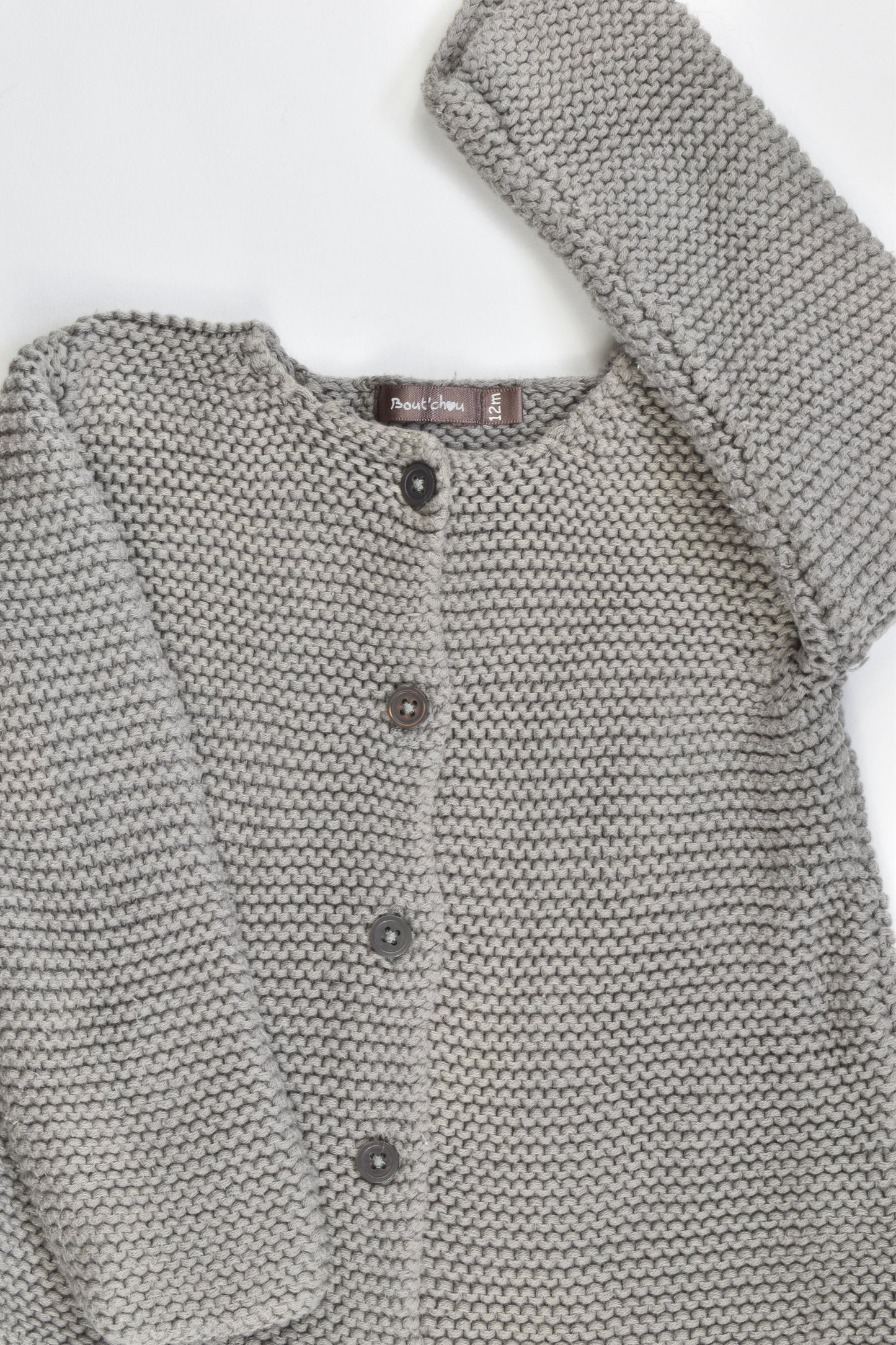 Bout'chou France Size 12 months Knitted Cardigan
