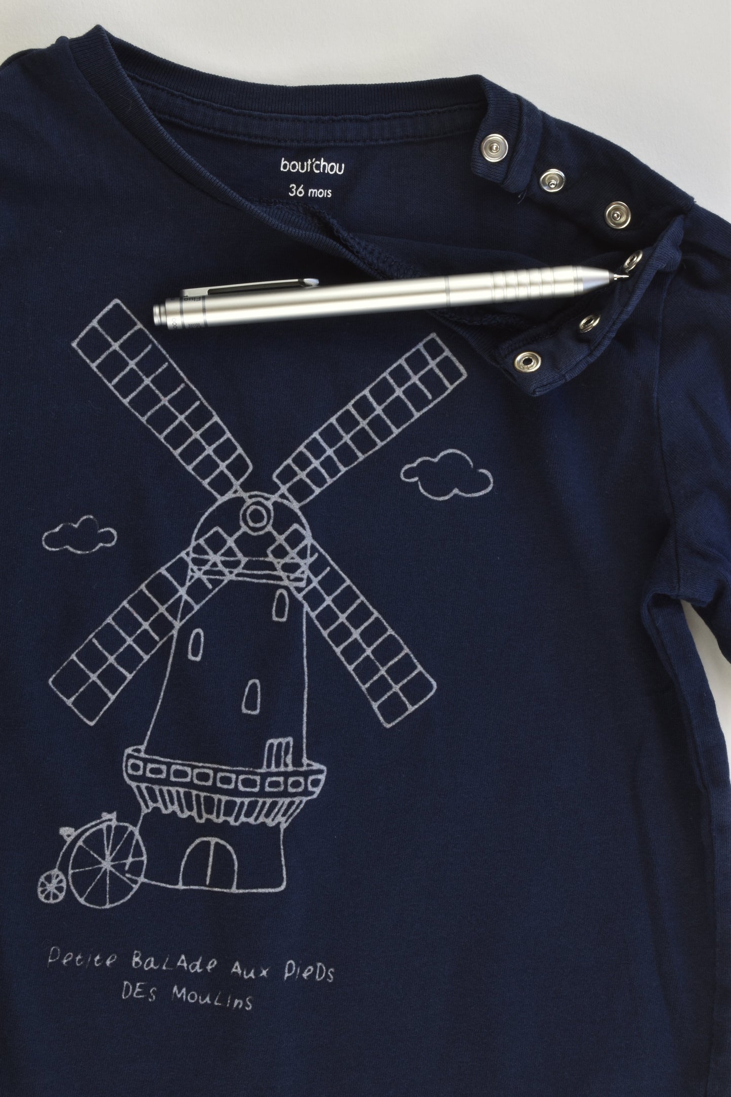 Bout'Chou (France) Size 36 months (3) Windmill Top