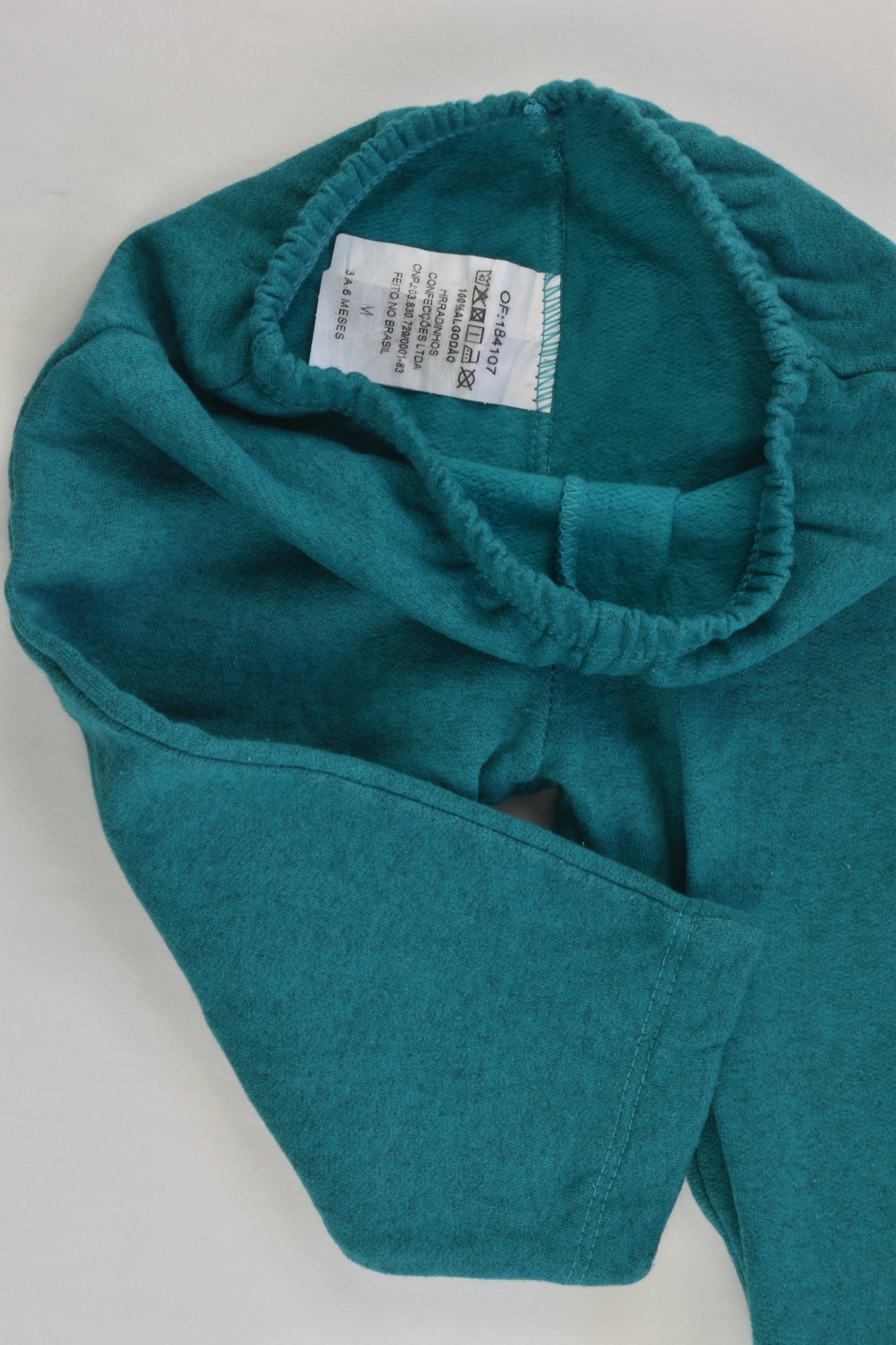 Brand Unknown (Brazil) Size 00 (3-6 months) Dinosaur at the Back Pants