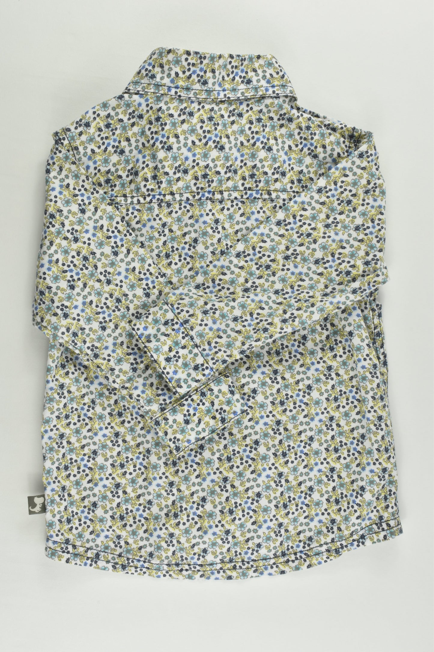 Brand Unknown Size 1 (86 cm) Floral Collared Shirt