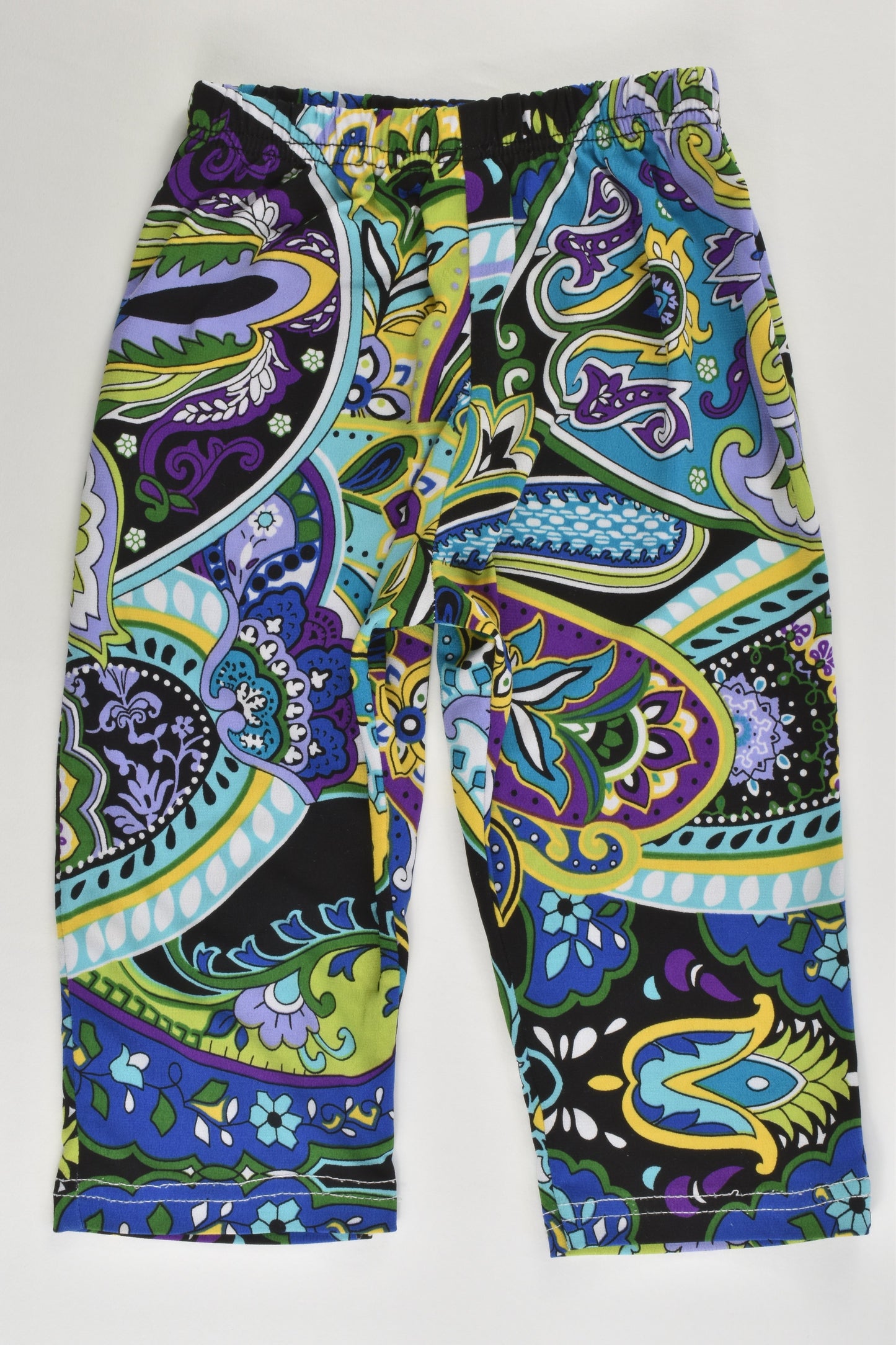 Brand Unknown Size approx 0-1 Blue Mix Lightweight Stretchy Pants
