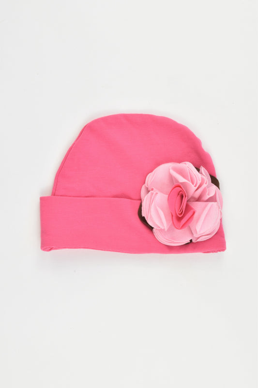 Brand Unknown Size approx 0-6 months Beanie